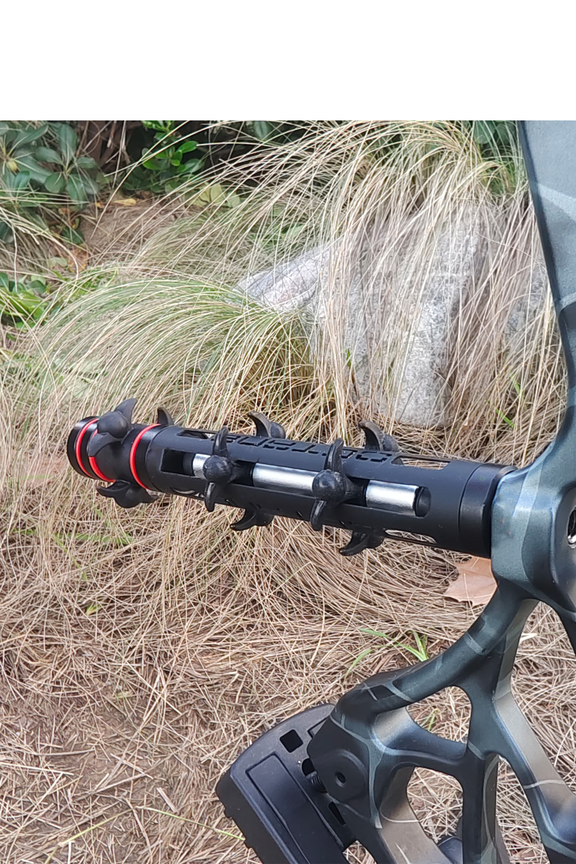 OCTANE Archery Bow Stabilizer 7.8" Balance Bar Rubber Shock Absorber