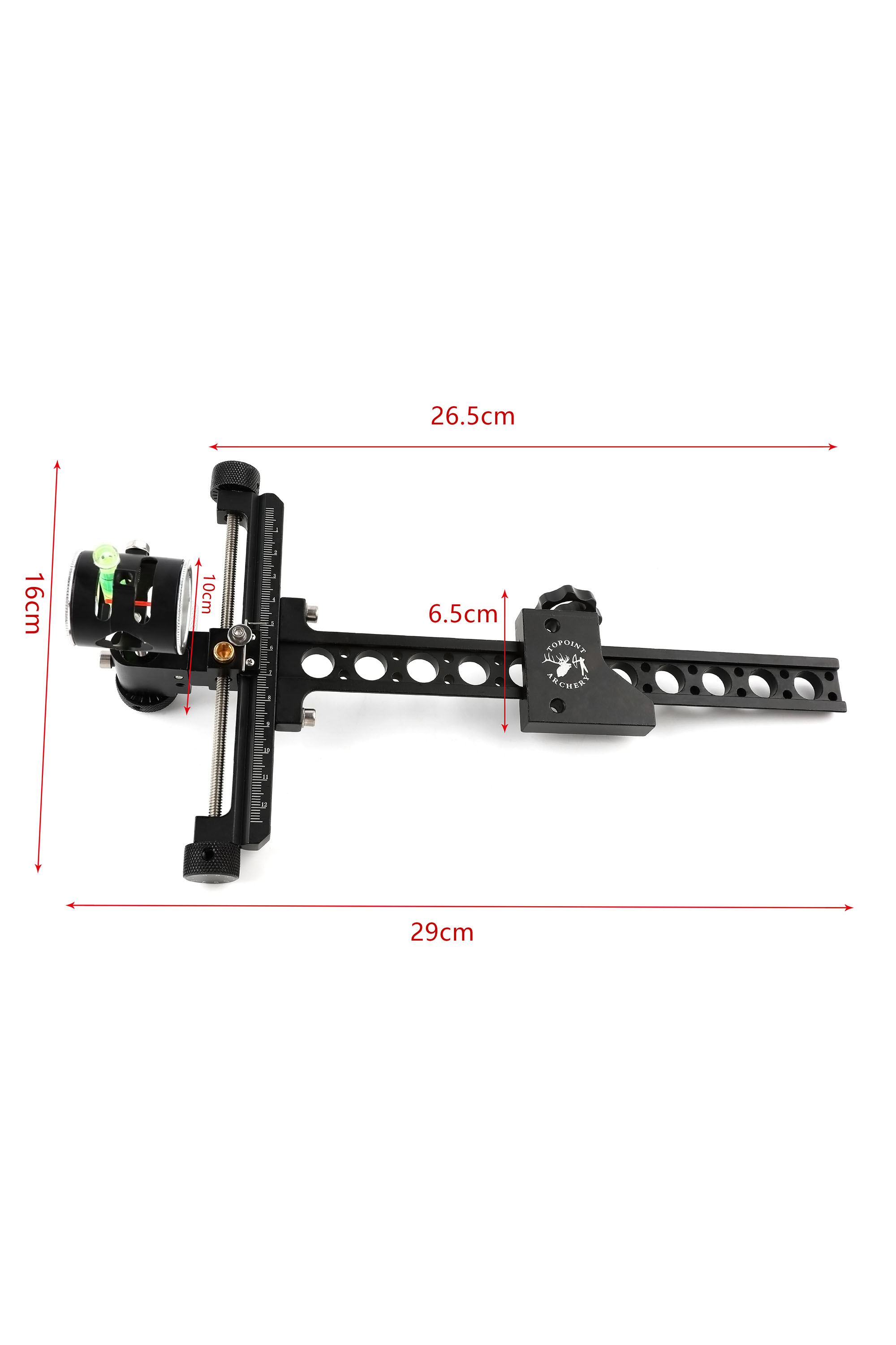 TOPPOINT TP8510 Compound Bow Sight – CNC Aluminum Alloy
