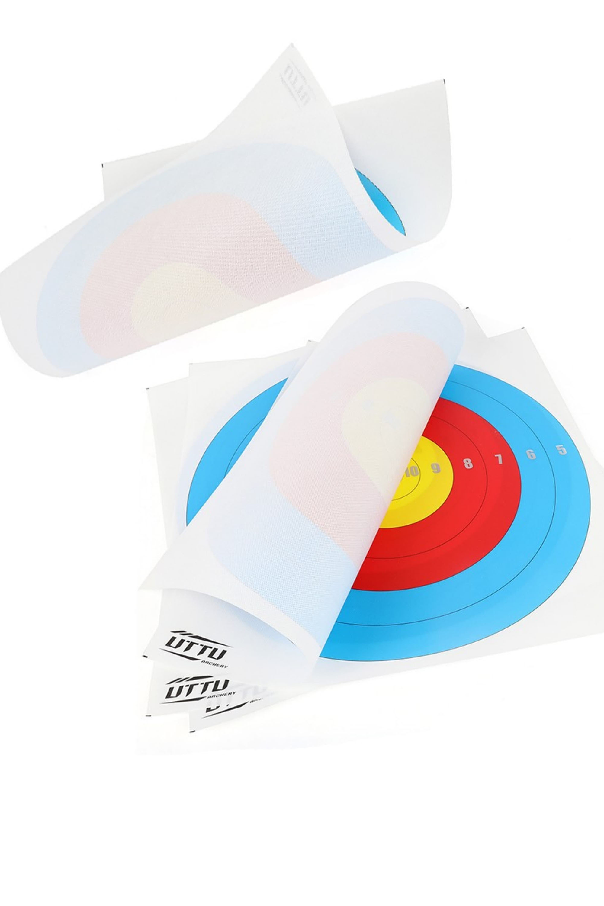 Archery Practice Target Paper Non-Woven Material 10pcs
