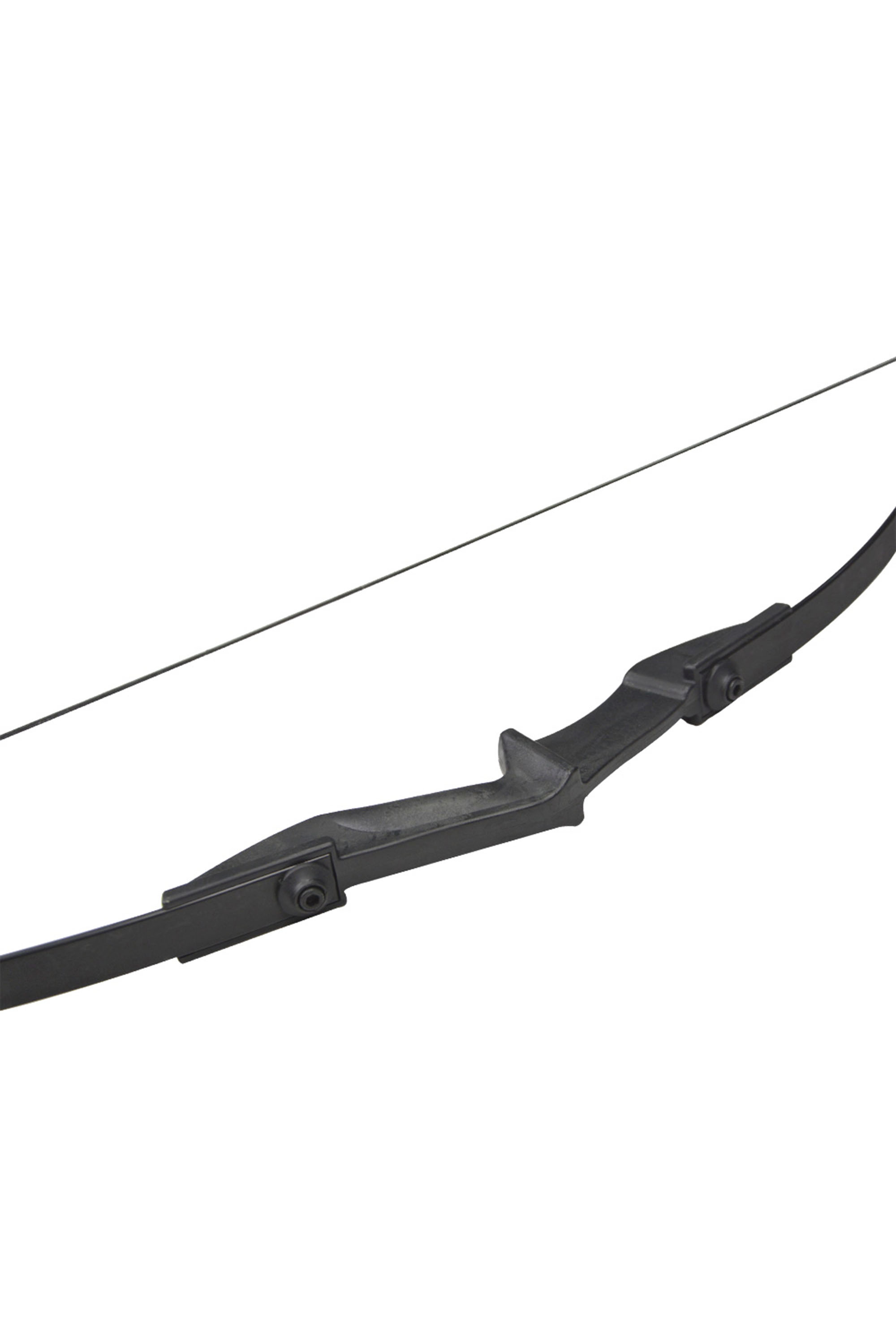 57" Ambidextrous Recurve Bow, 30/40 lbs, High-Strength Nylon Riser
