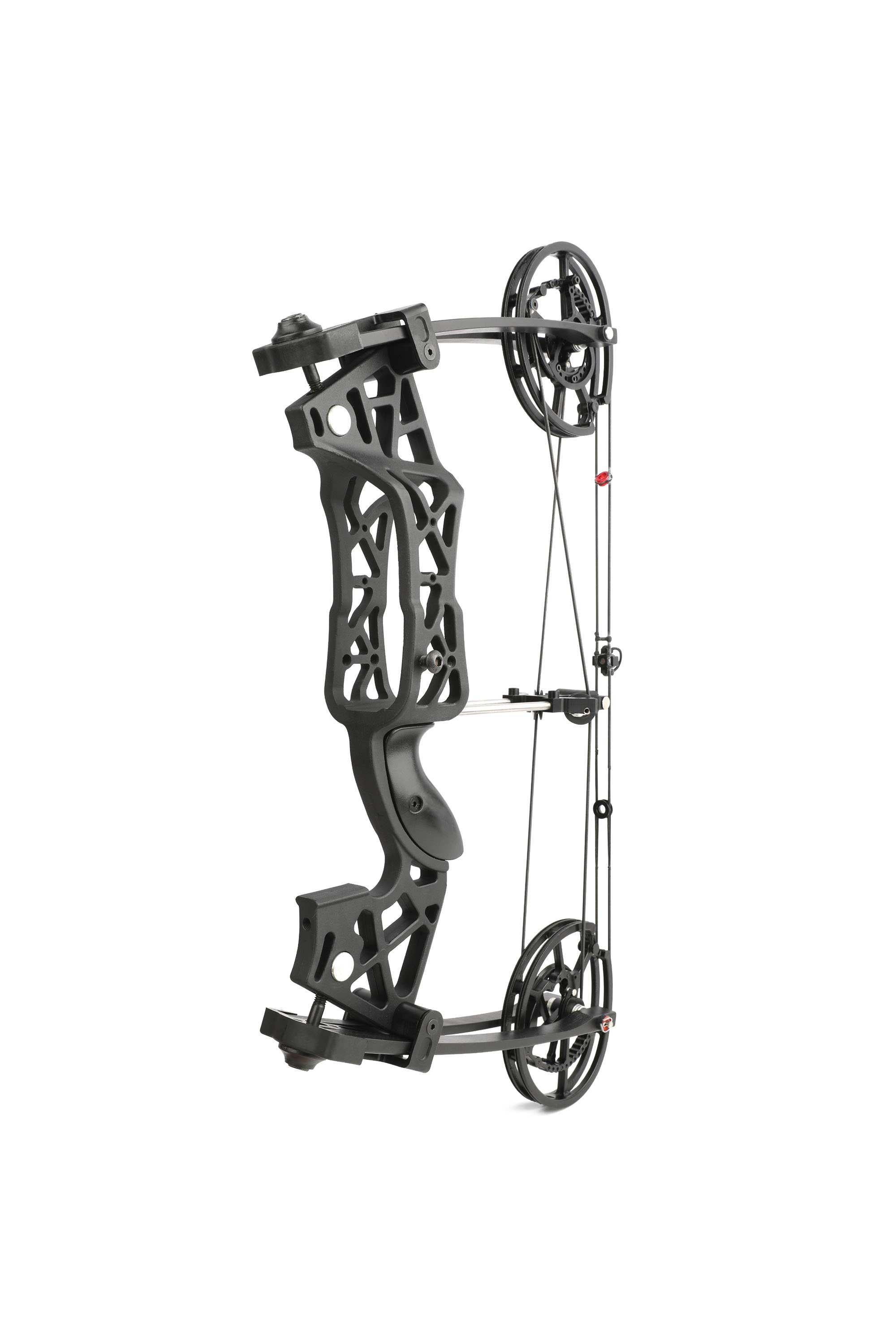 Night Hawk Dual-Use Compound Bow, 40–65 lbs, Black Ambidextrous Build