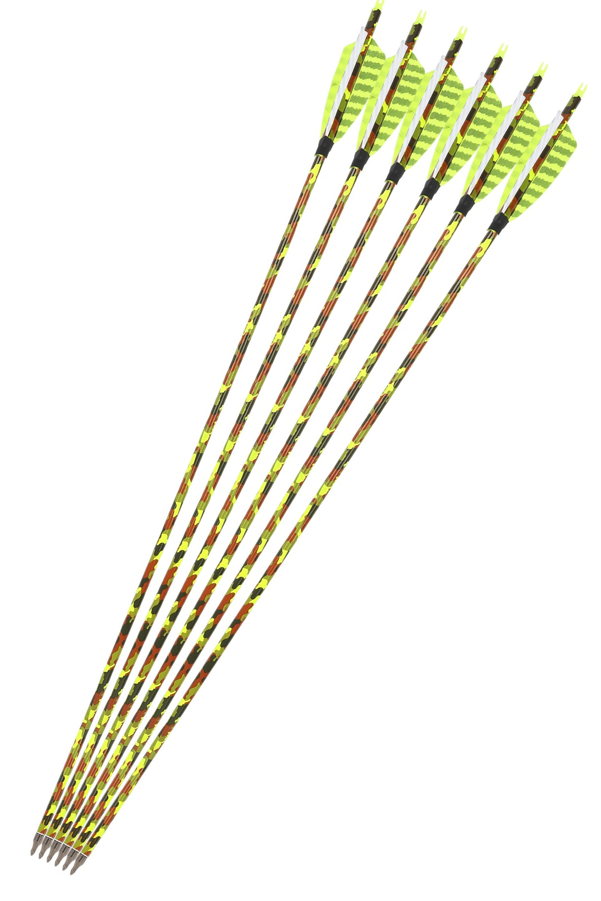 Carbon Archery Arrows with 4" Turkey Feathers 12-Pack Hunting