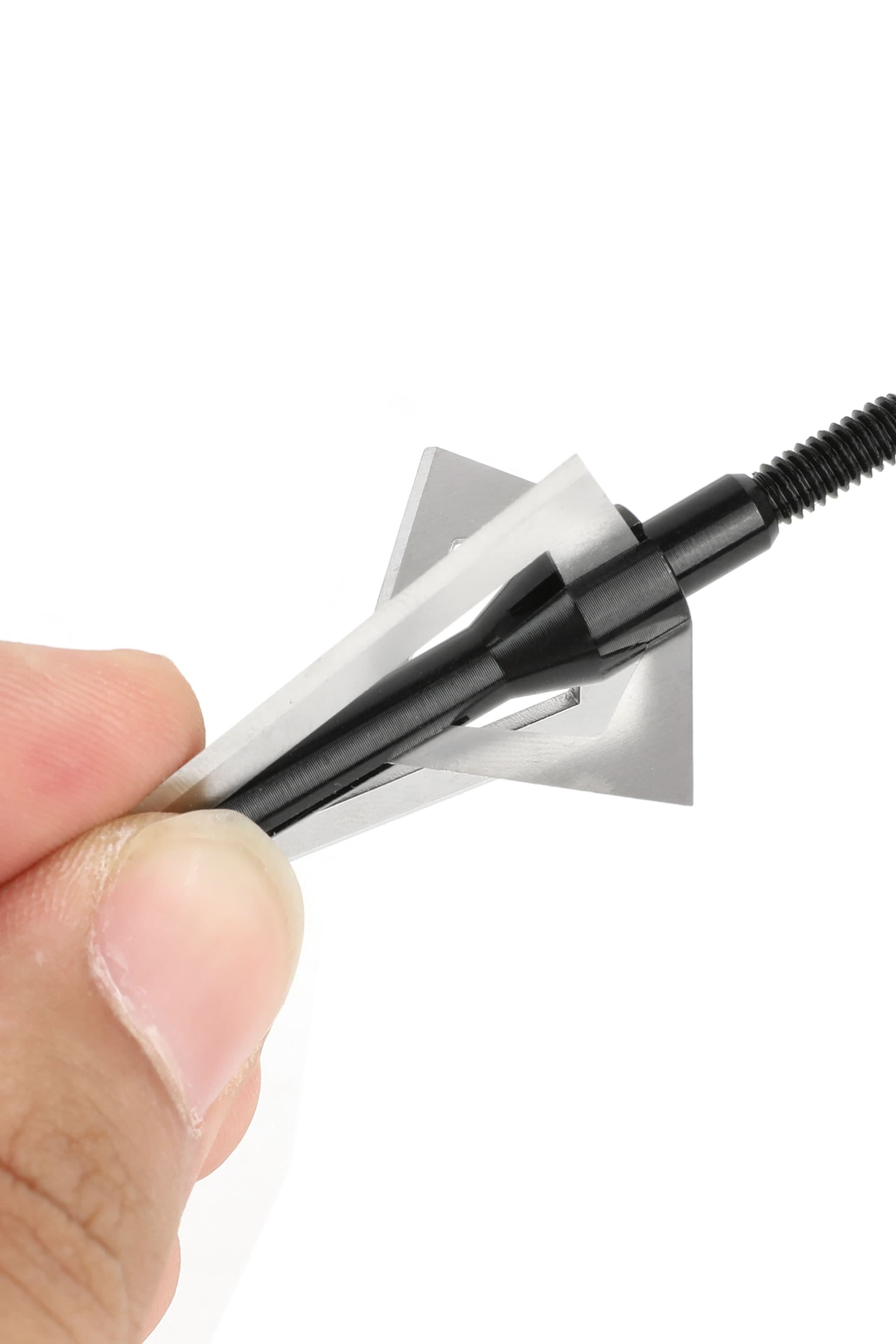 6/12X Archery Arrowheads 120Gr 4Blades Tips Shooting Hunting