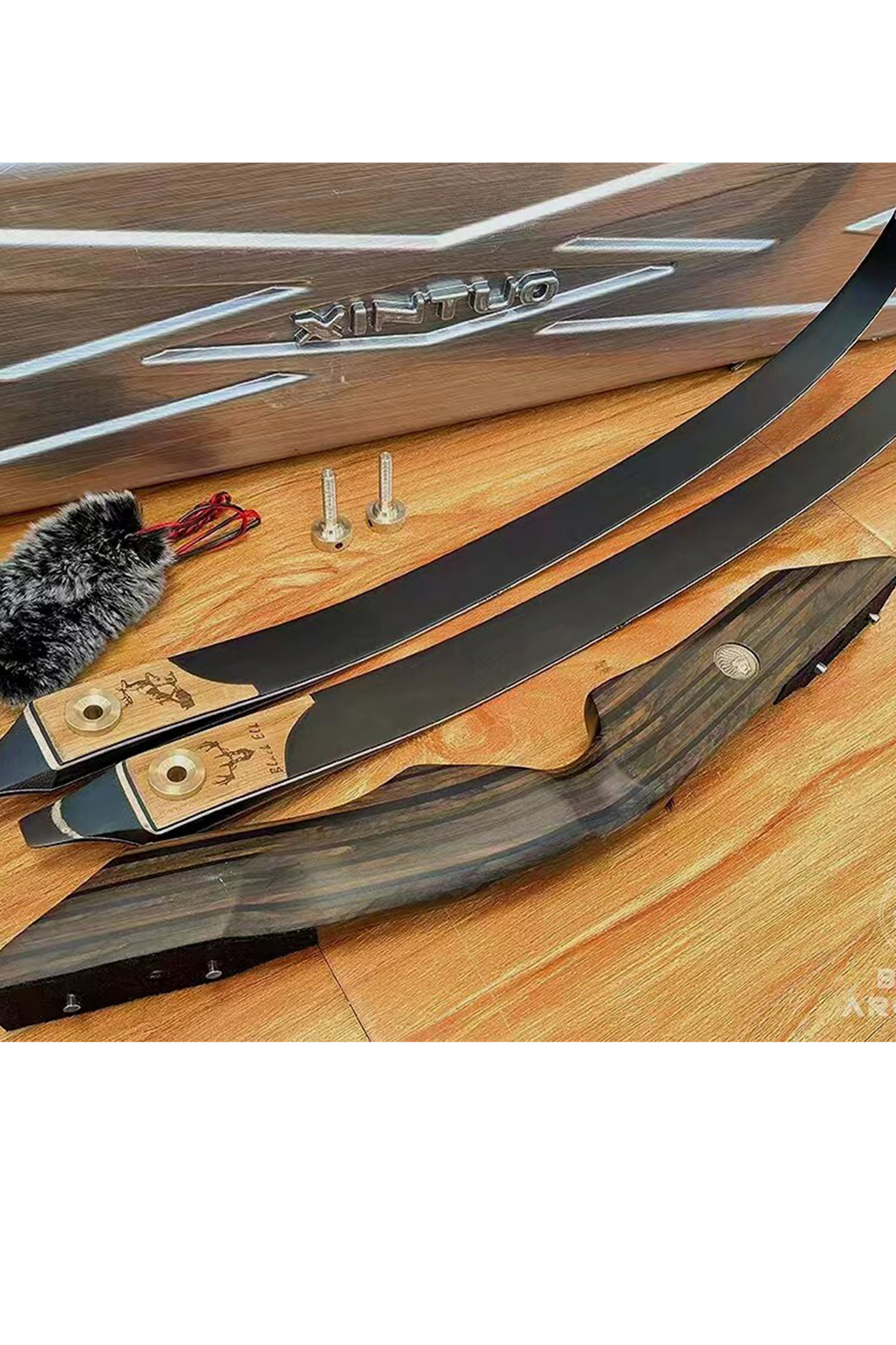Archery 60/62" Takedown Recurve Bow 25-55lbs for Hunting Shooting