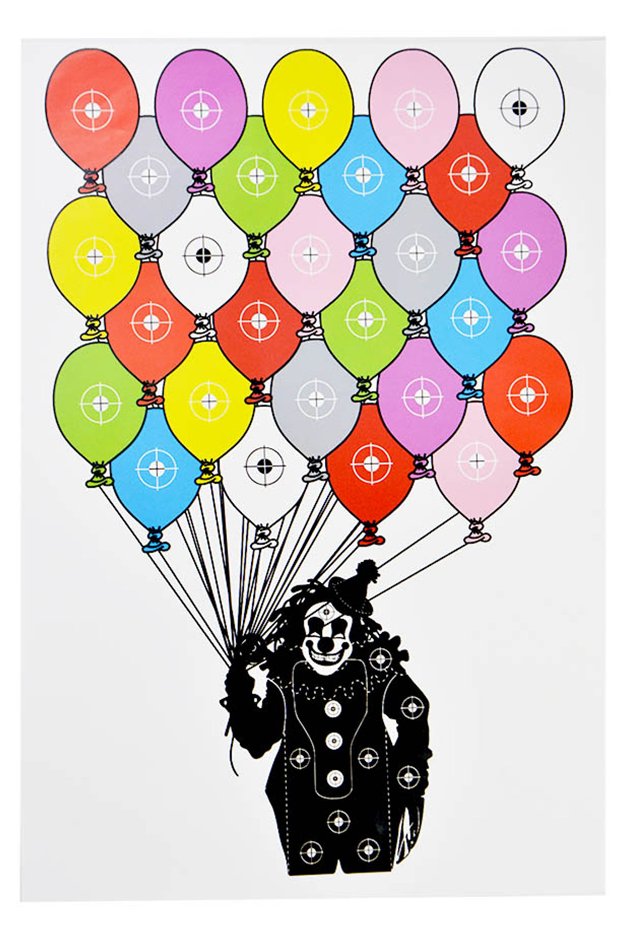 Shooting Target Paper 45x32cm 10 Sheets