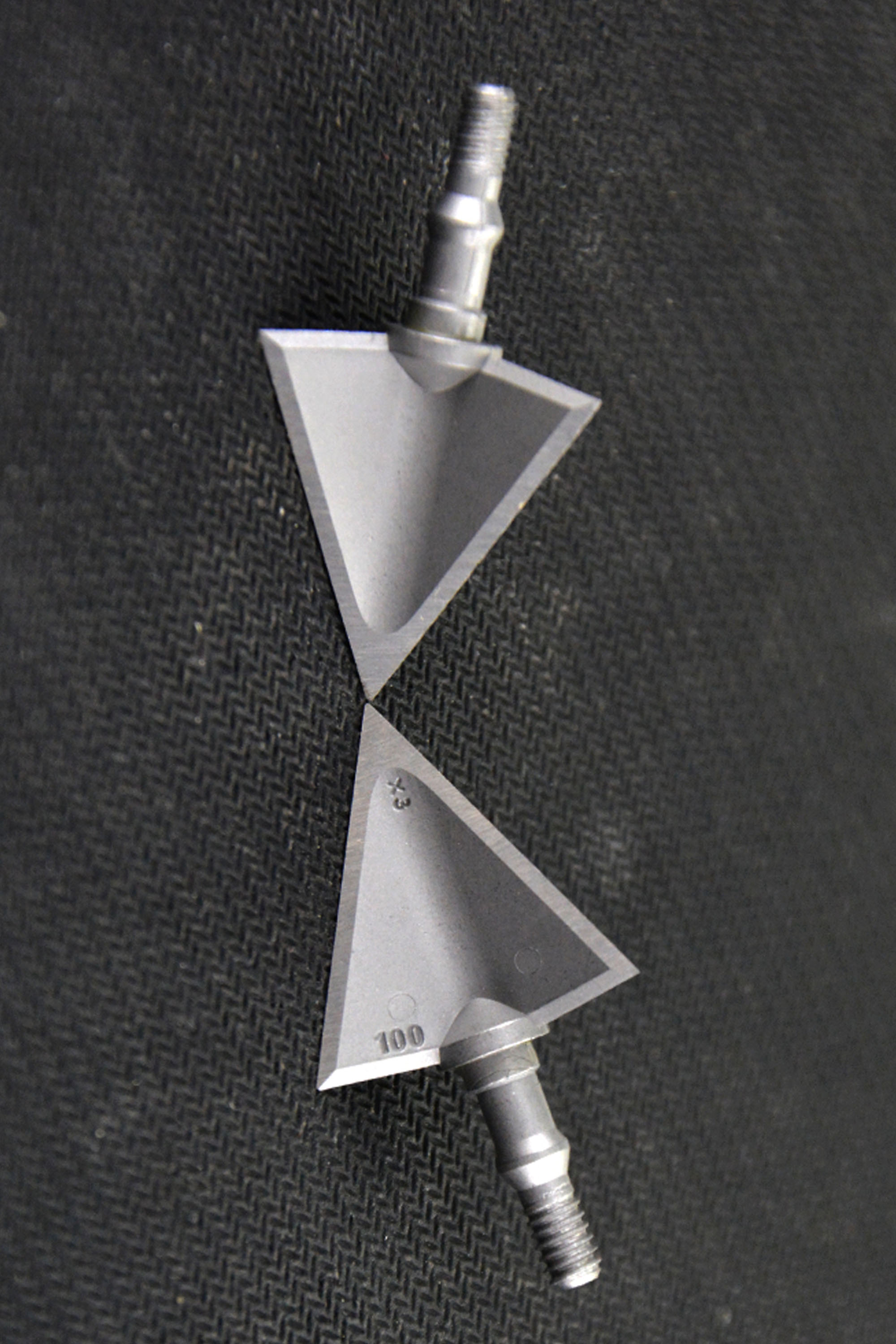 X3 Arrowheads – 100 Grain Stainless Steel, Pack of 12