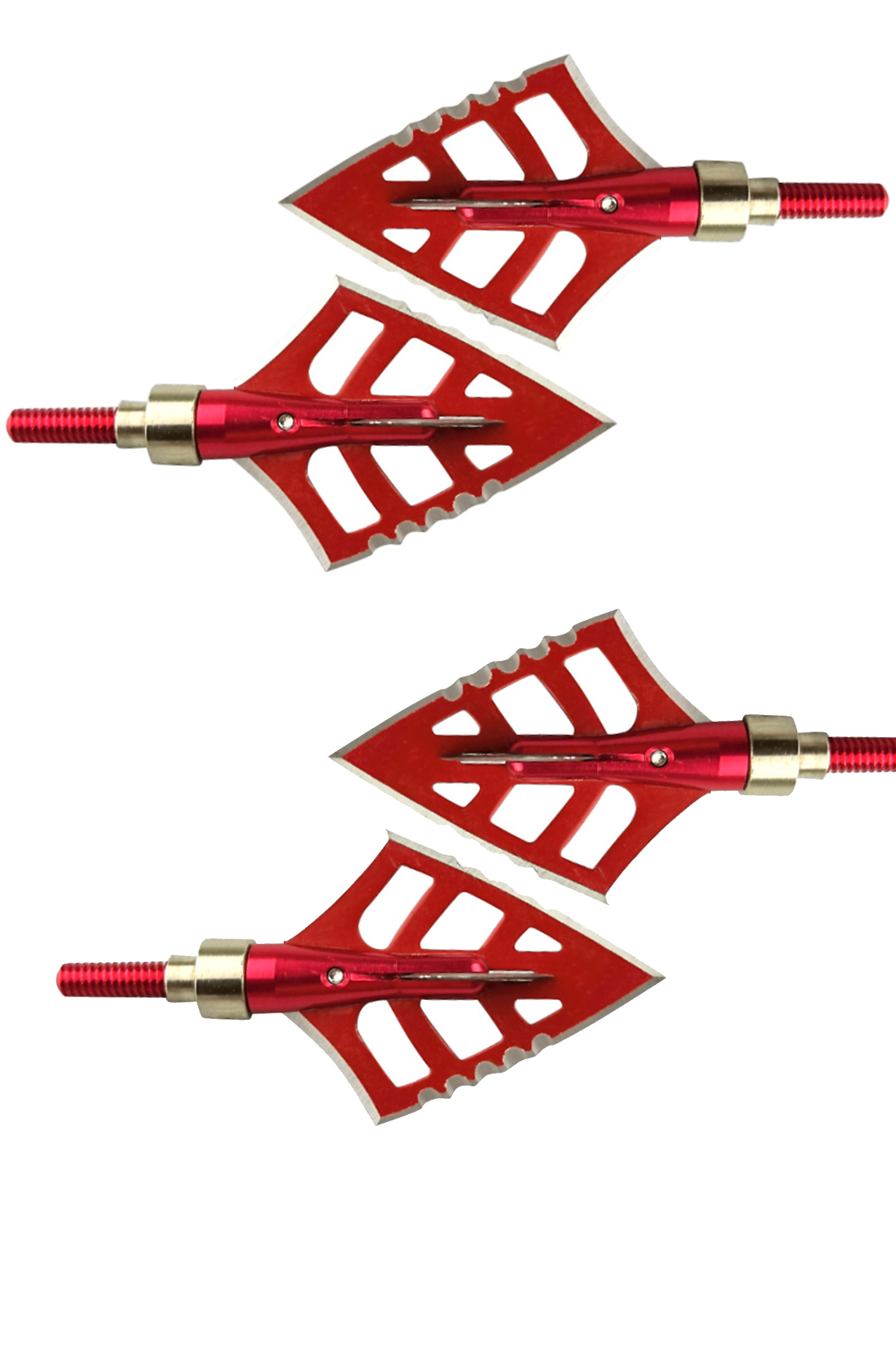 Archery Broadheads 125gr 4Blade Arrowheads Screw Tips Hunting