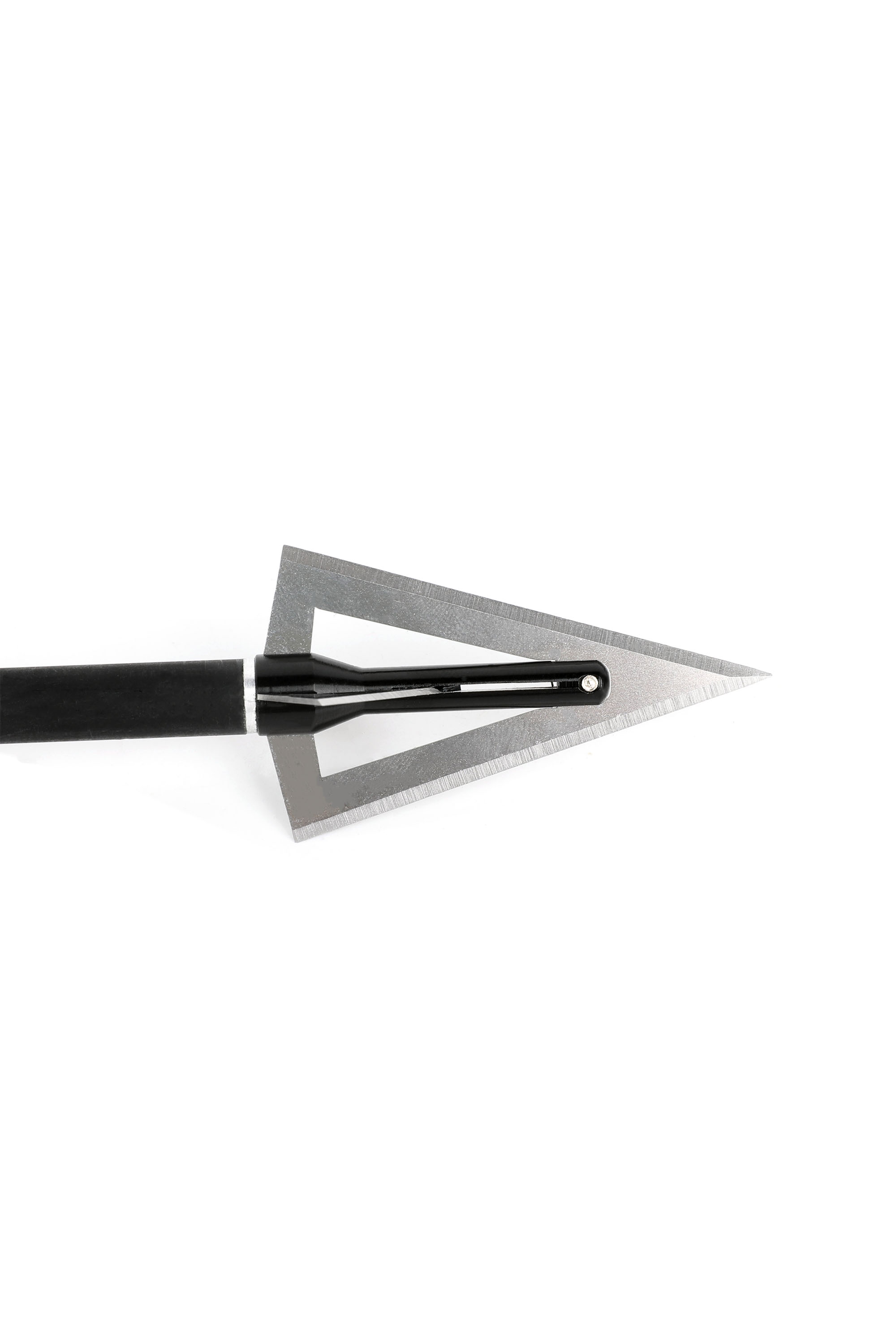 6 Pcs Broadhead Tips – 420 Steel Blades, 6061 Aluminum Shaft