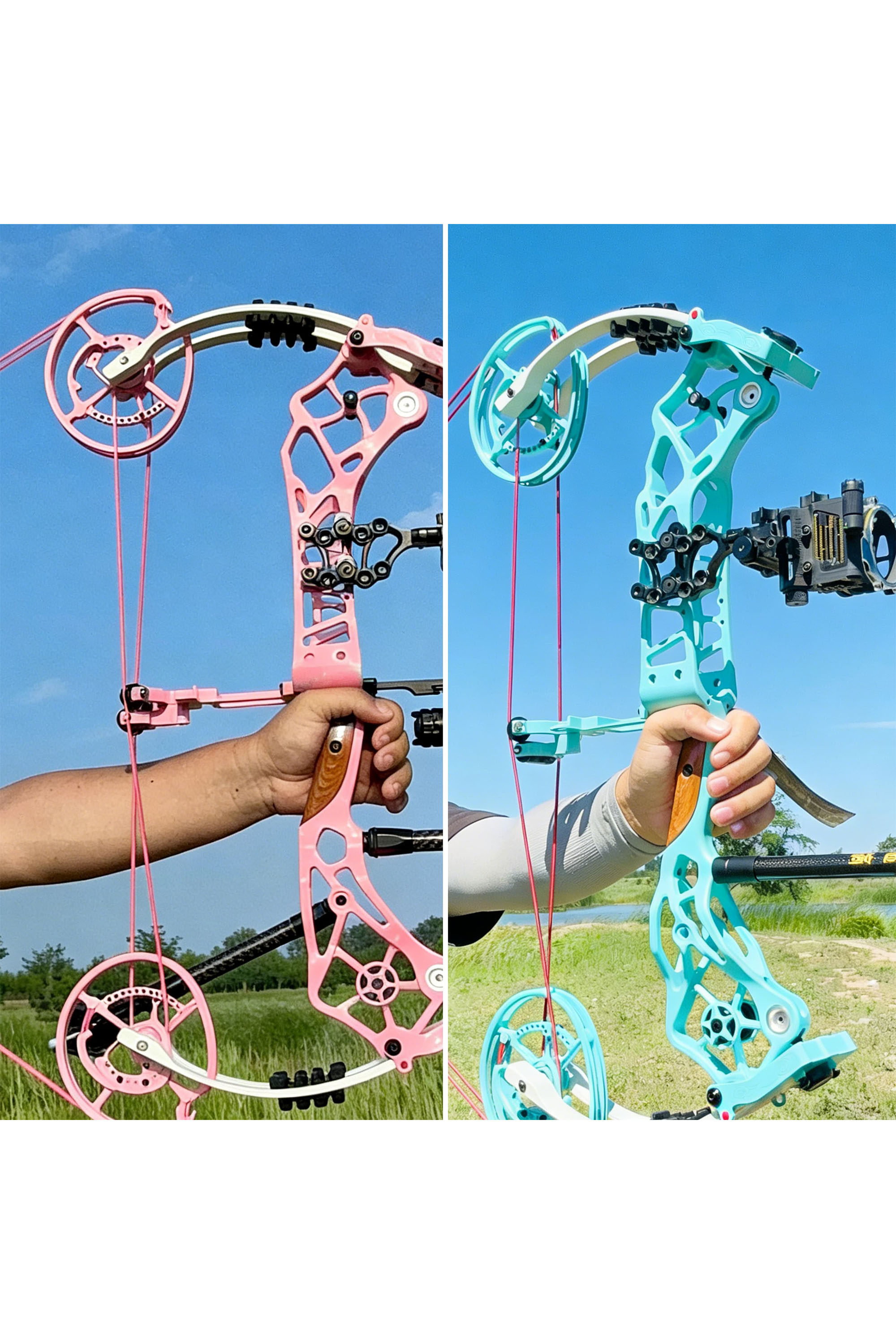 LOKE  Archery Compound Bow 40-75lbs Target Kit Shooting