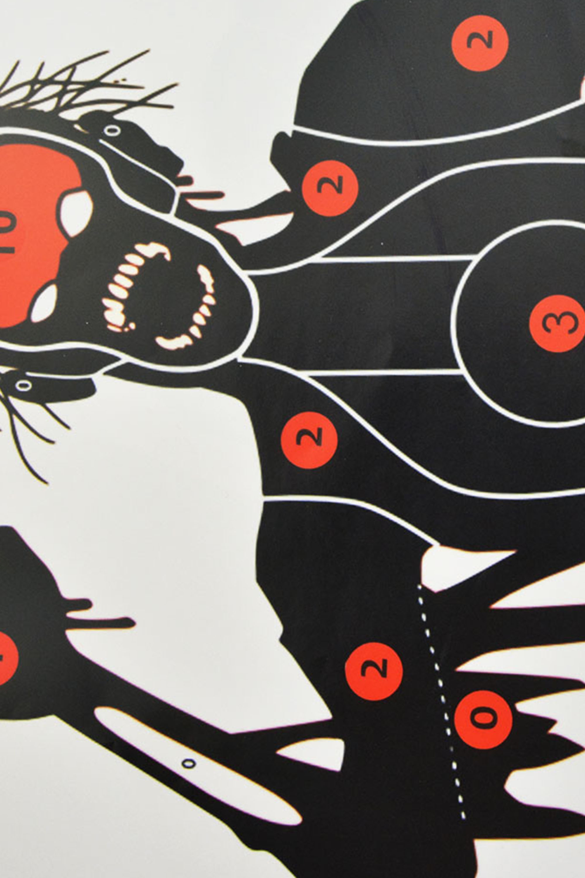 Shooting Target Paper 45x32cm 10 Sheets