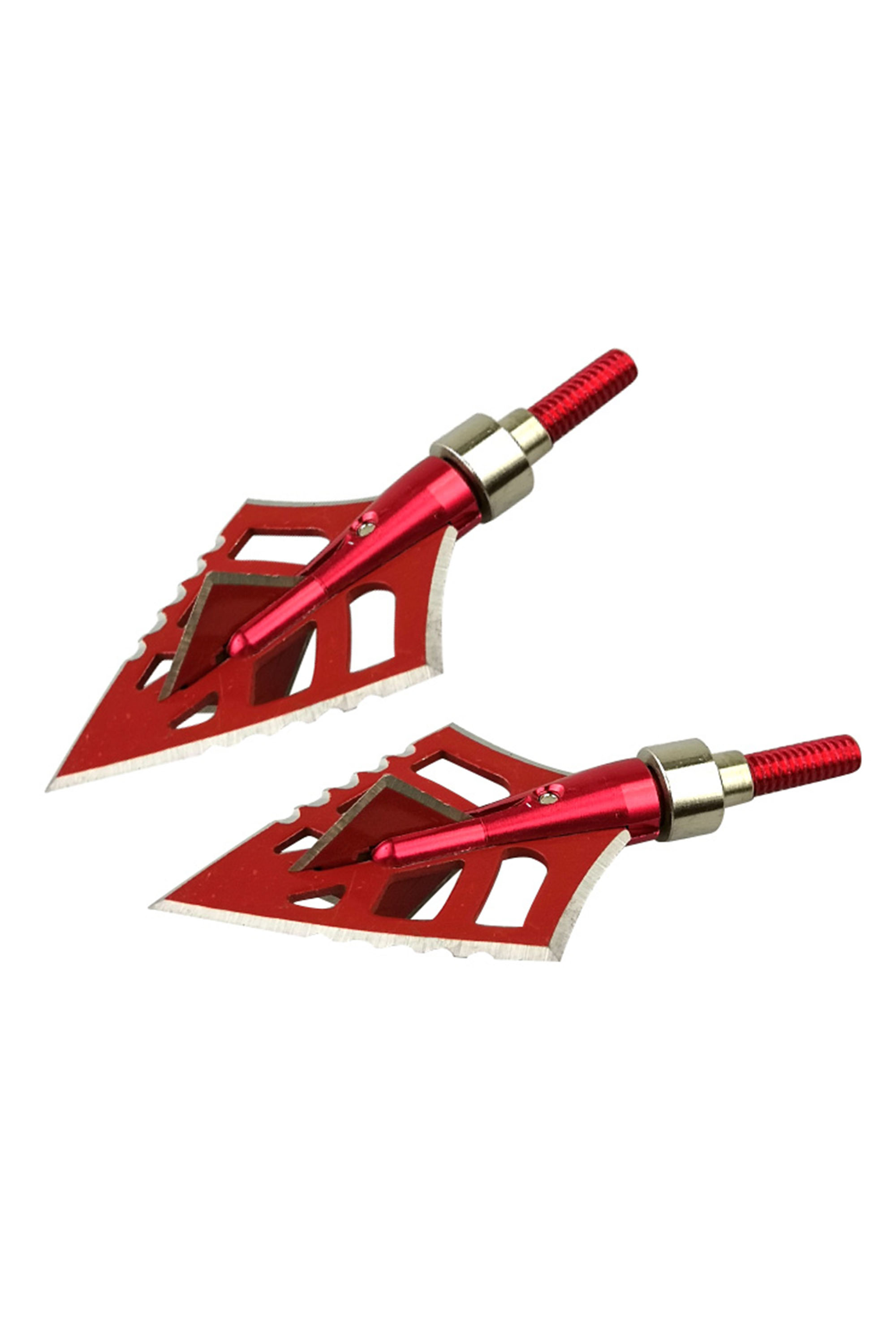 Archery Broadheads 125gr 4Blade Arrowheads Screw Tips Hunting