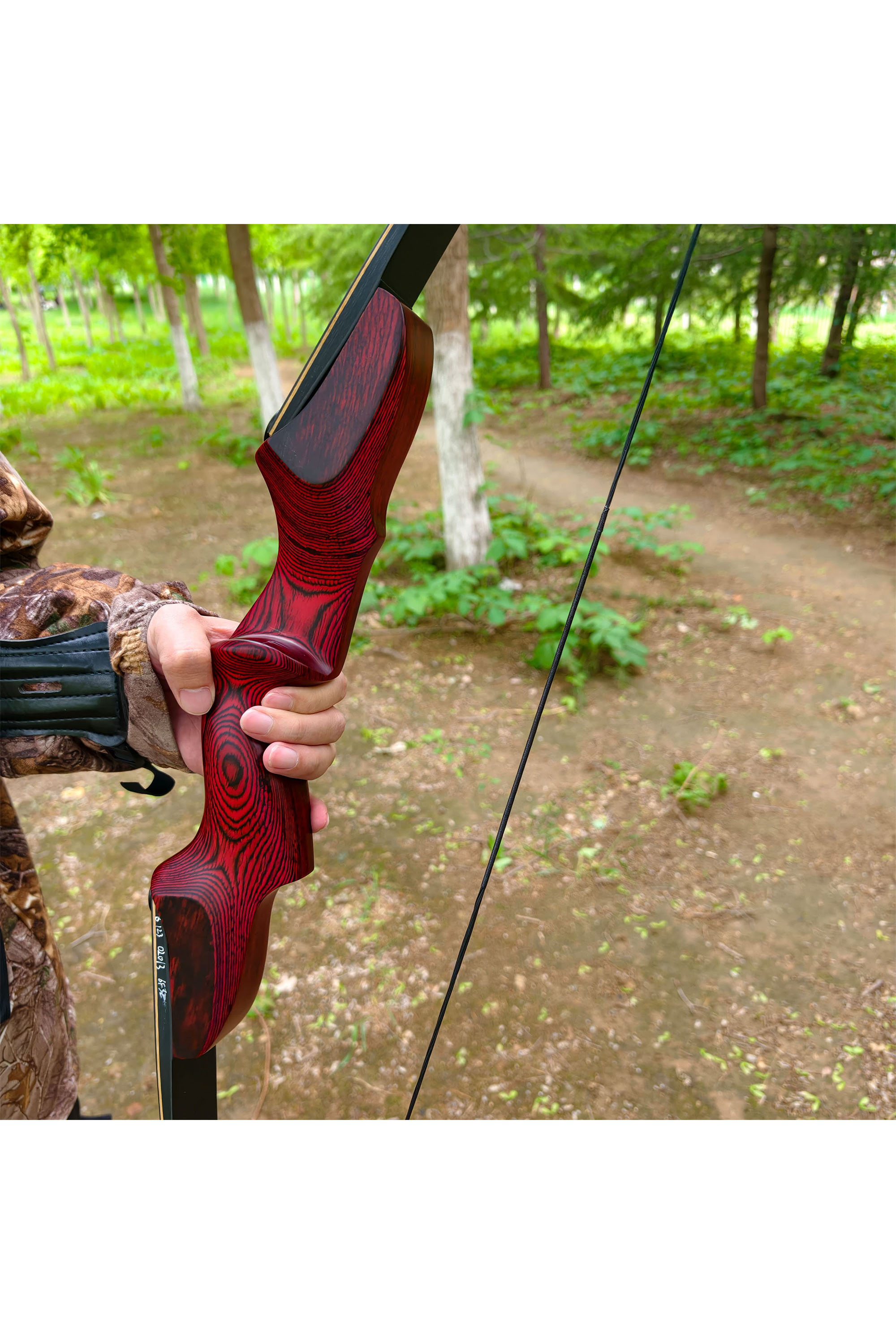 Rock Bear 20-60Lbs Takedown Hunting Recurve Bow Kit RH 