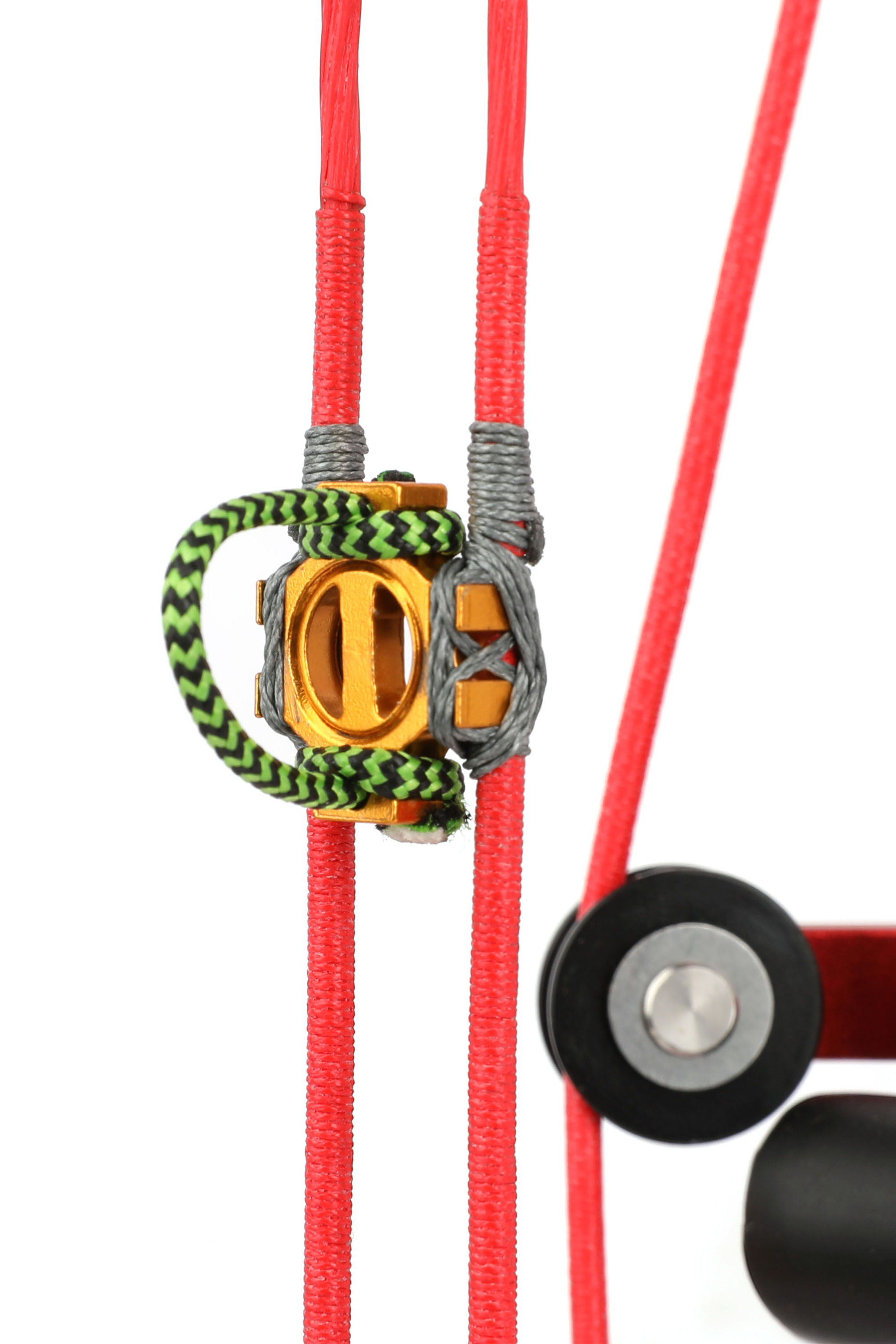 2-Pack Gold Magnetic Universal Arrow Rests, Aluminum Alloy, 3g