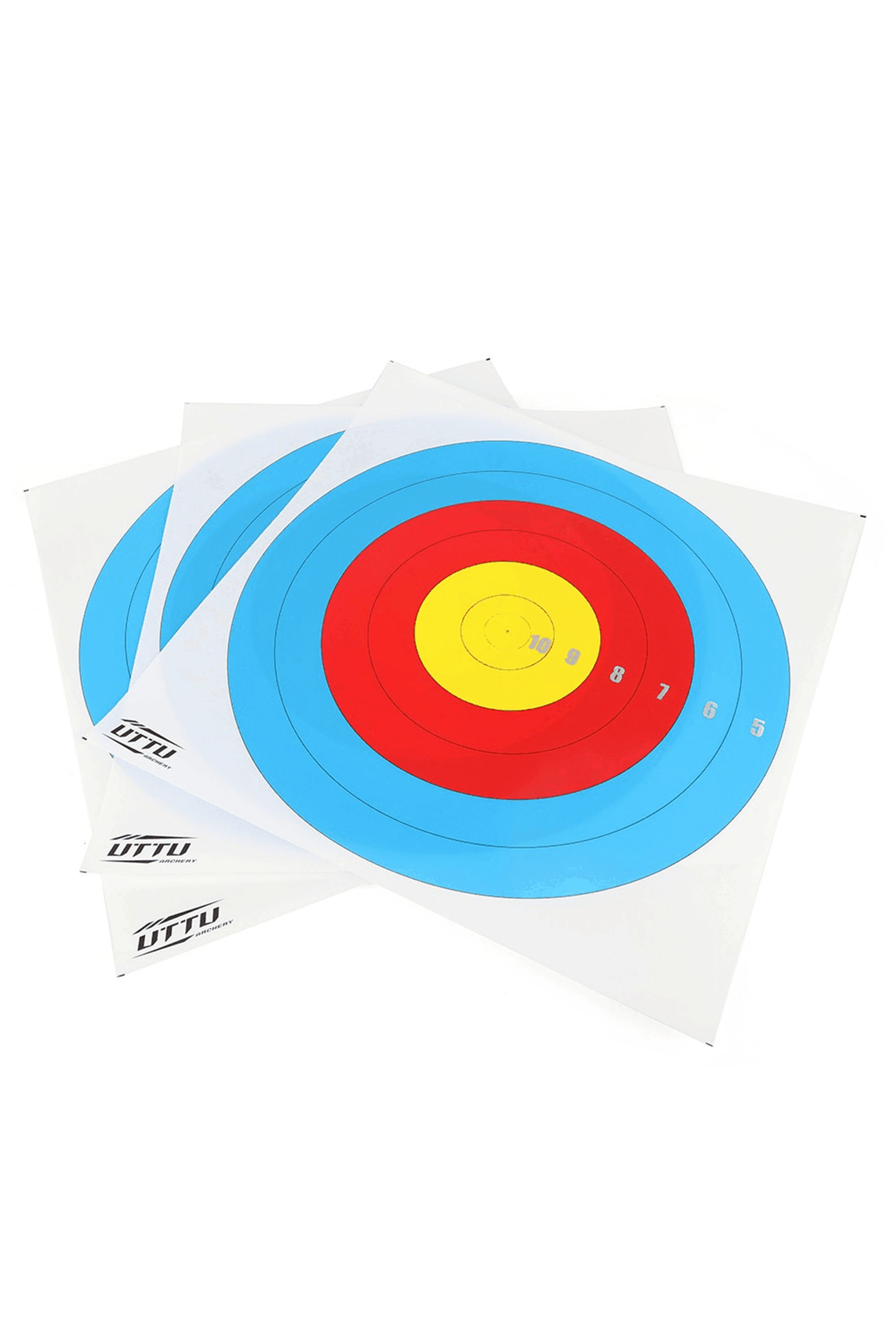 Archery Practice Target Paper Non-Woven Material 10pcs