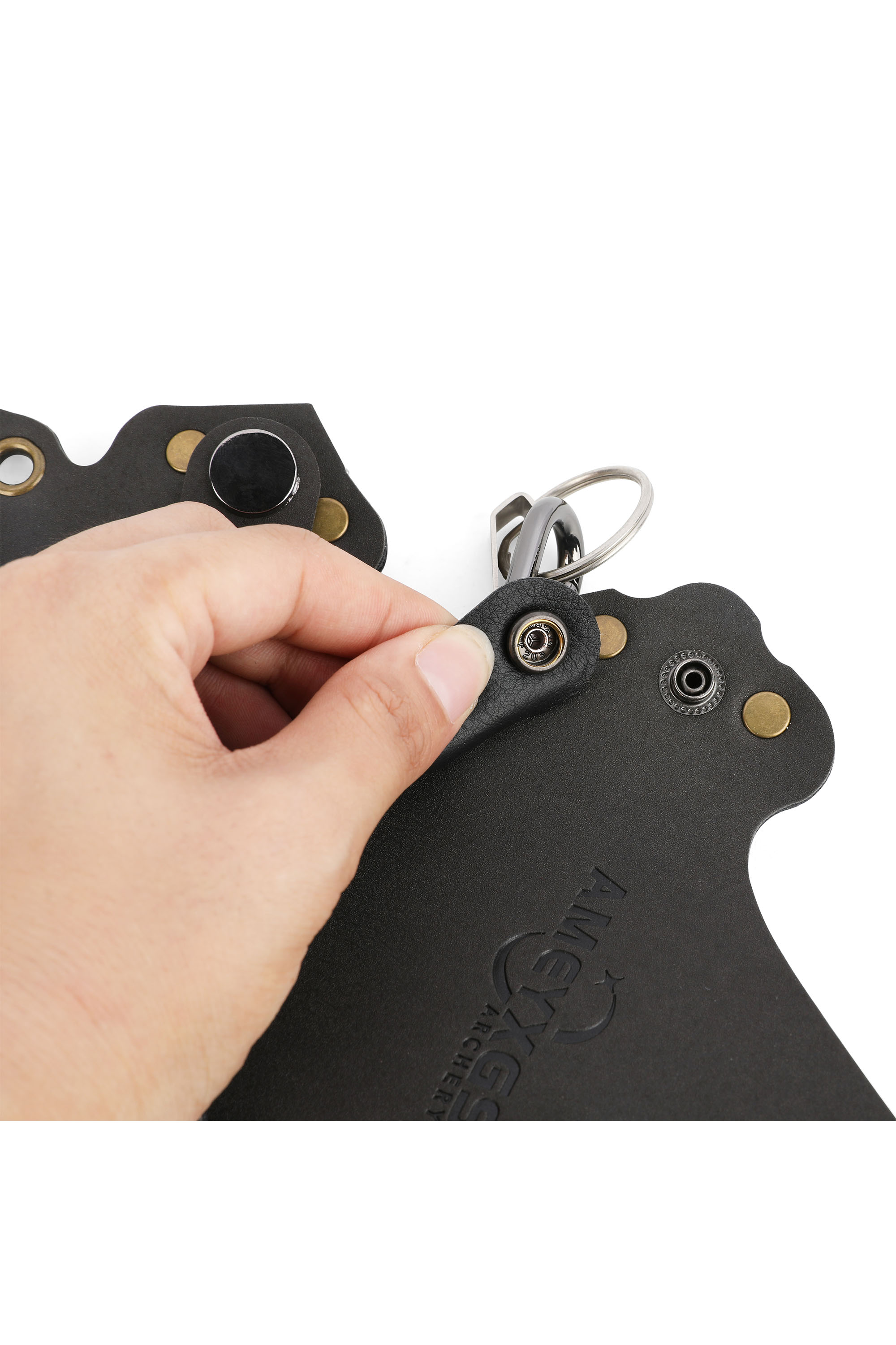 Leather Archery Hip Quiver Adjustable Arrow Holder