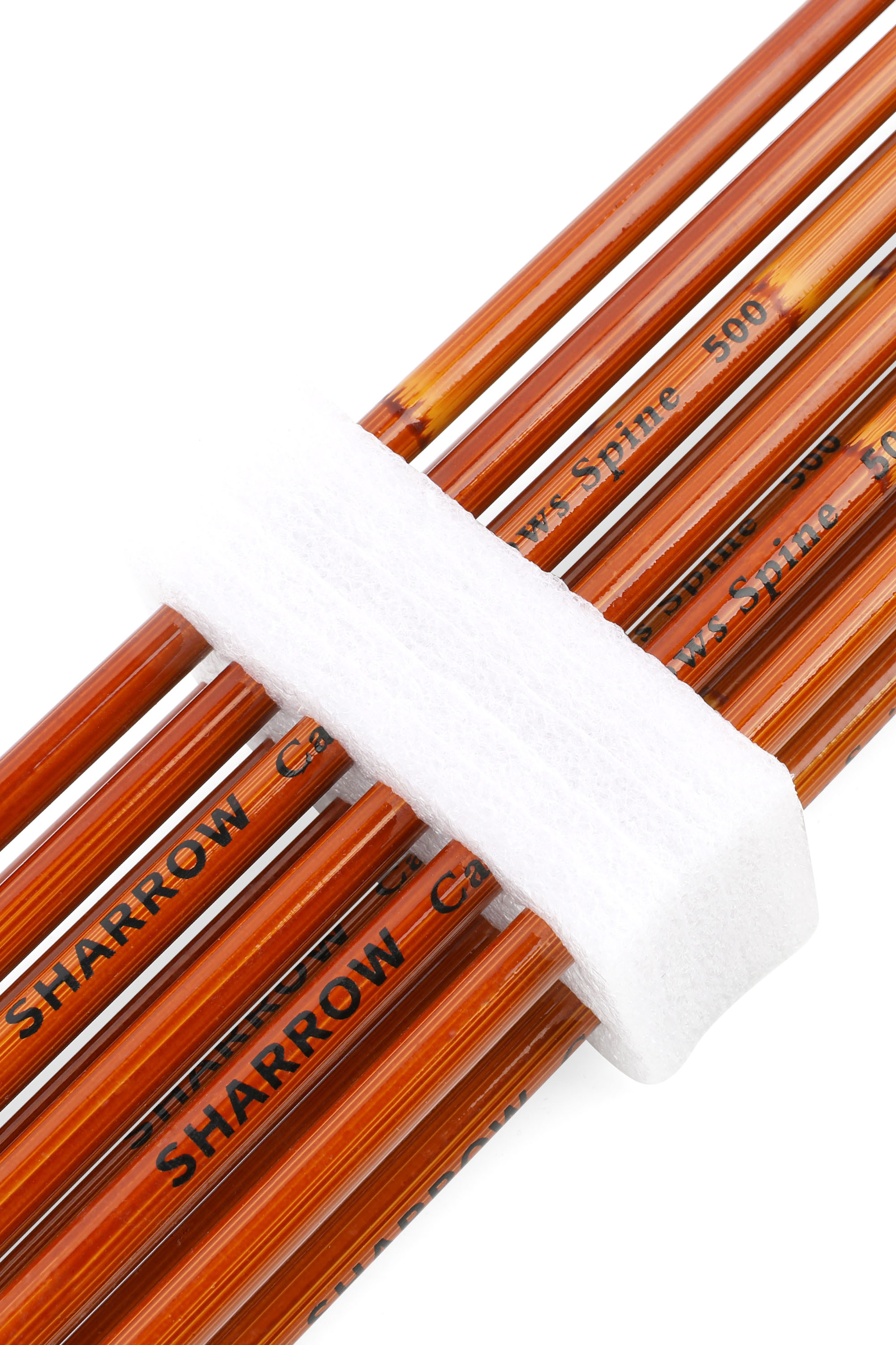 SHARROW 500 Spine Carbon Bamboo Arrows - 12 Pack