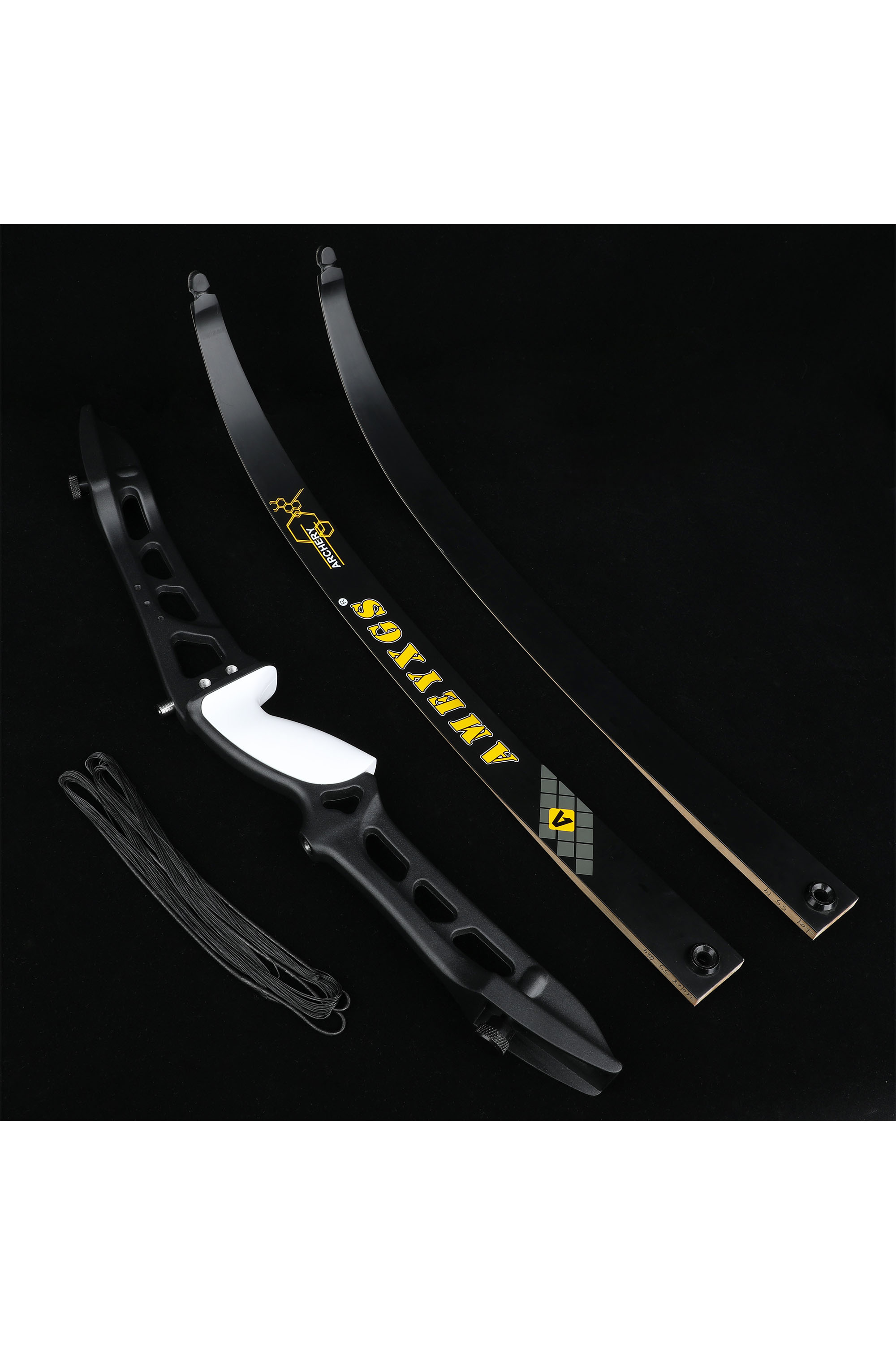 68" Competition Target Recurve Bow, 36 lbs, Takedown Aluminum Riser