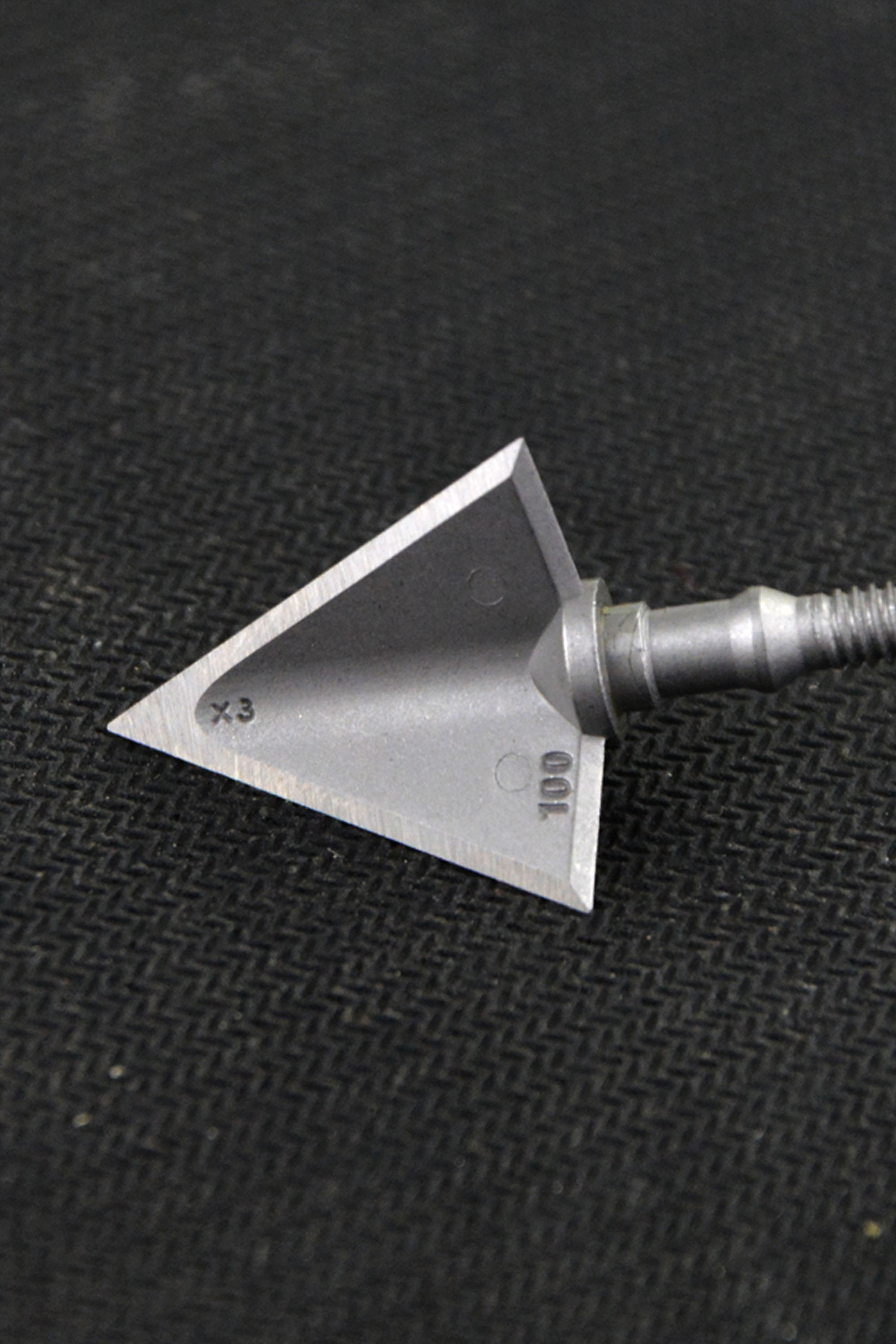 X3 Arrowheads – 100 Grain Stainless Steel, Pack of 12