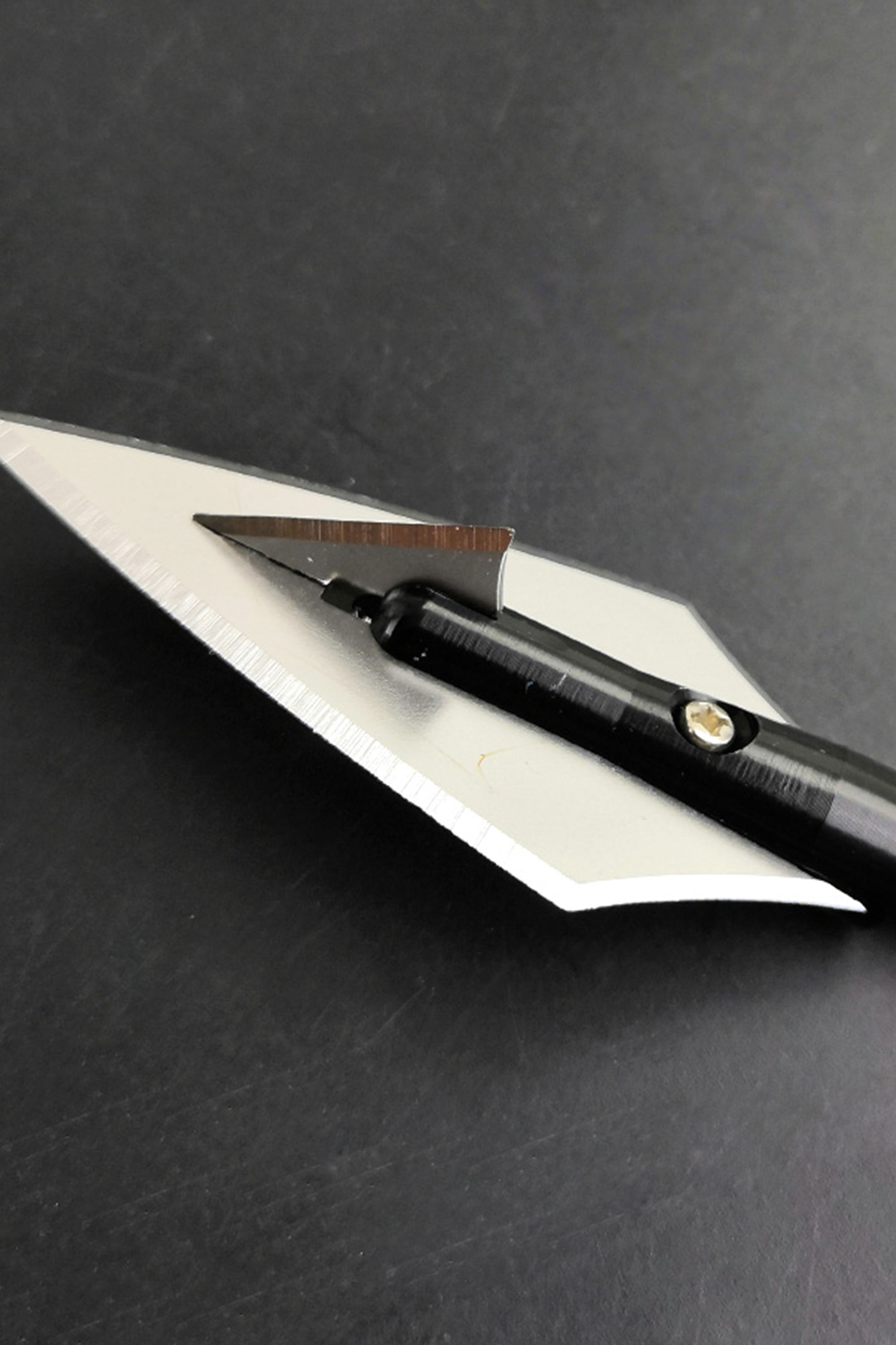 12pcs 160 Grain Hole-Free Hunting Broadheads, 78mm CNC Machined Aluminum