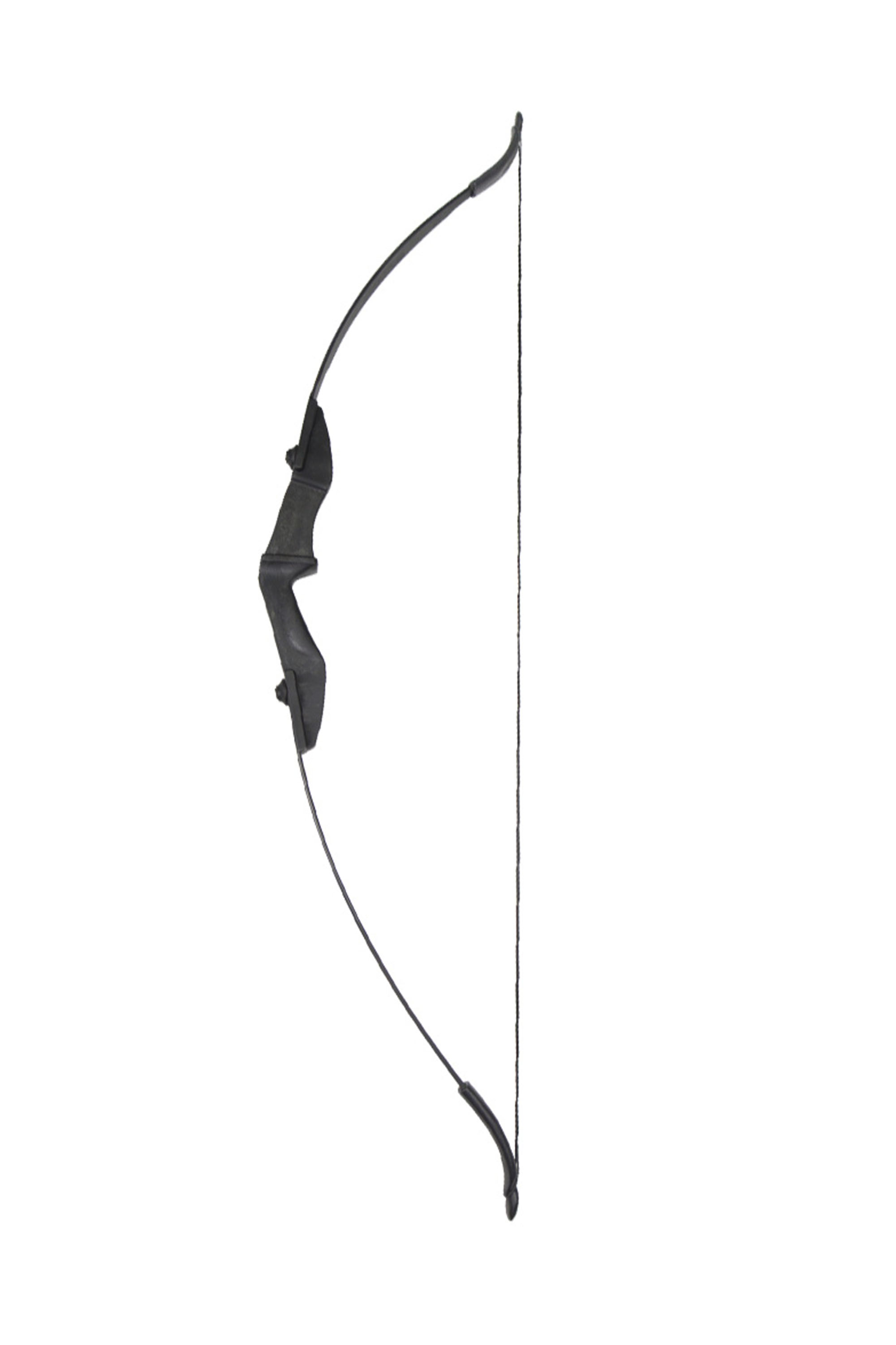 57" Ambidextrous Recurve Bow, 30/40 lbs, High-Strength Nylon Riser