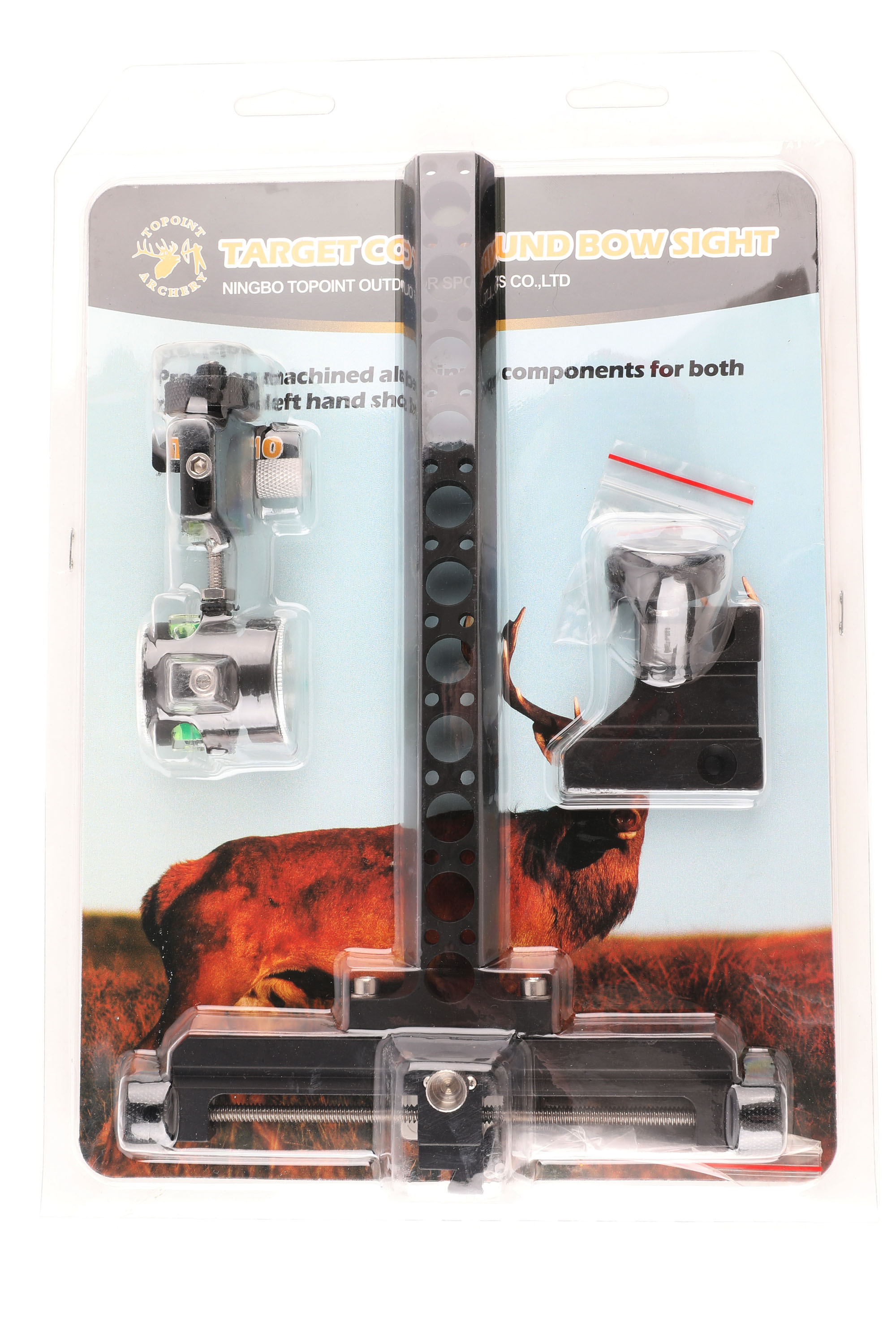 TOPPOINT TP8510 Compound Bow Sight – CNC Aluminum Alloy