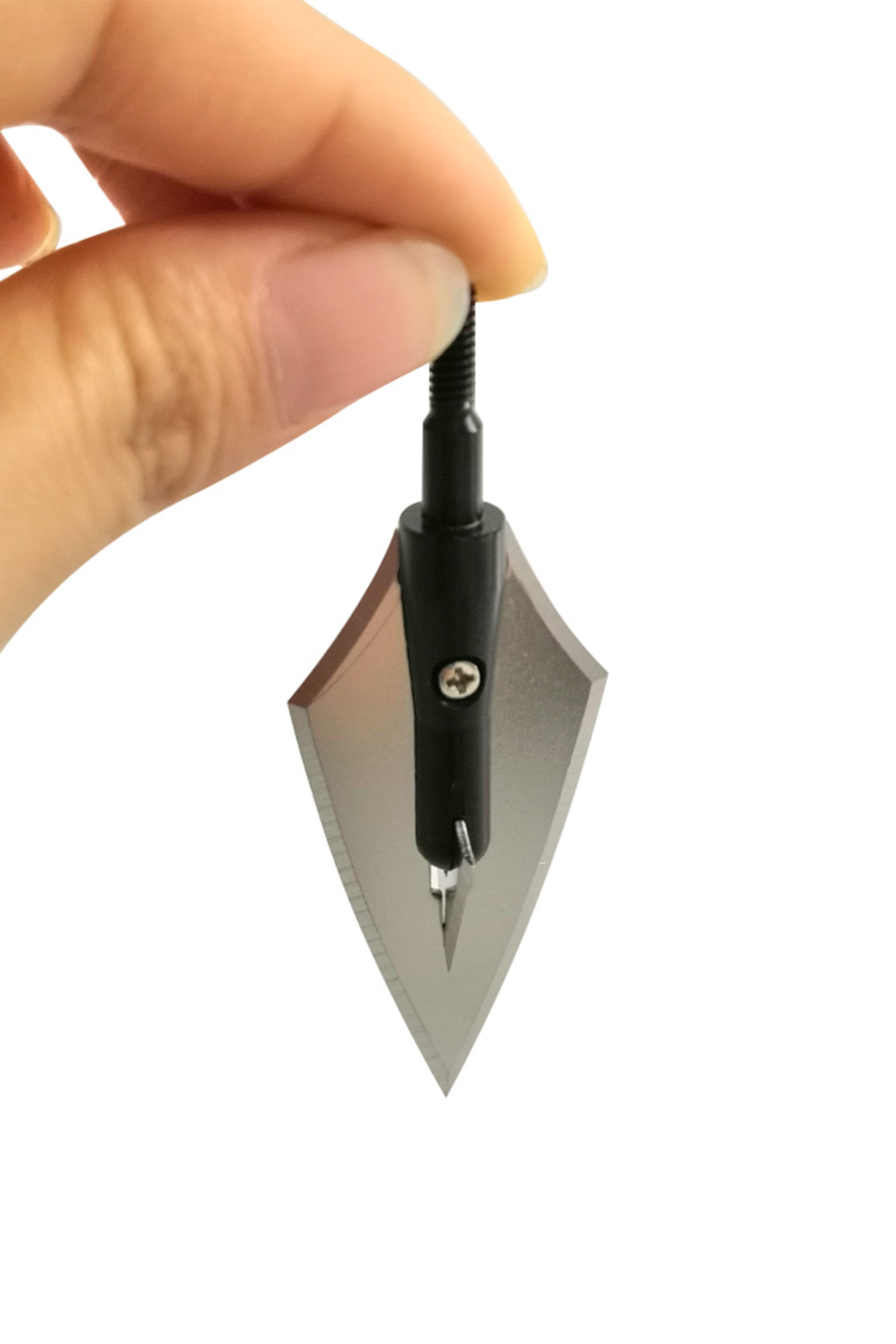 12pcs 160 Grain Hole-Free Hunting Broadheads, 78mm CNC Machined Aluminum