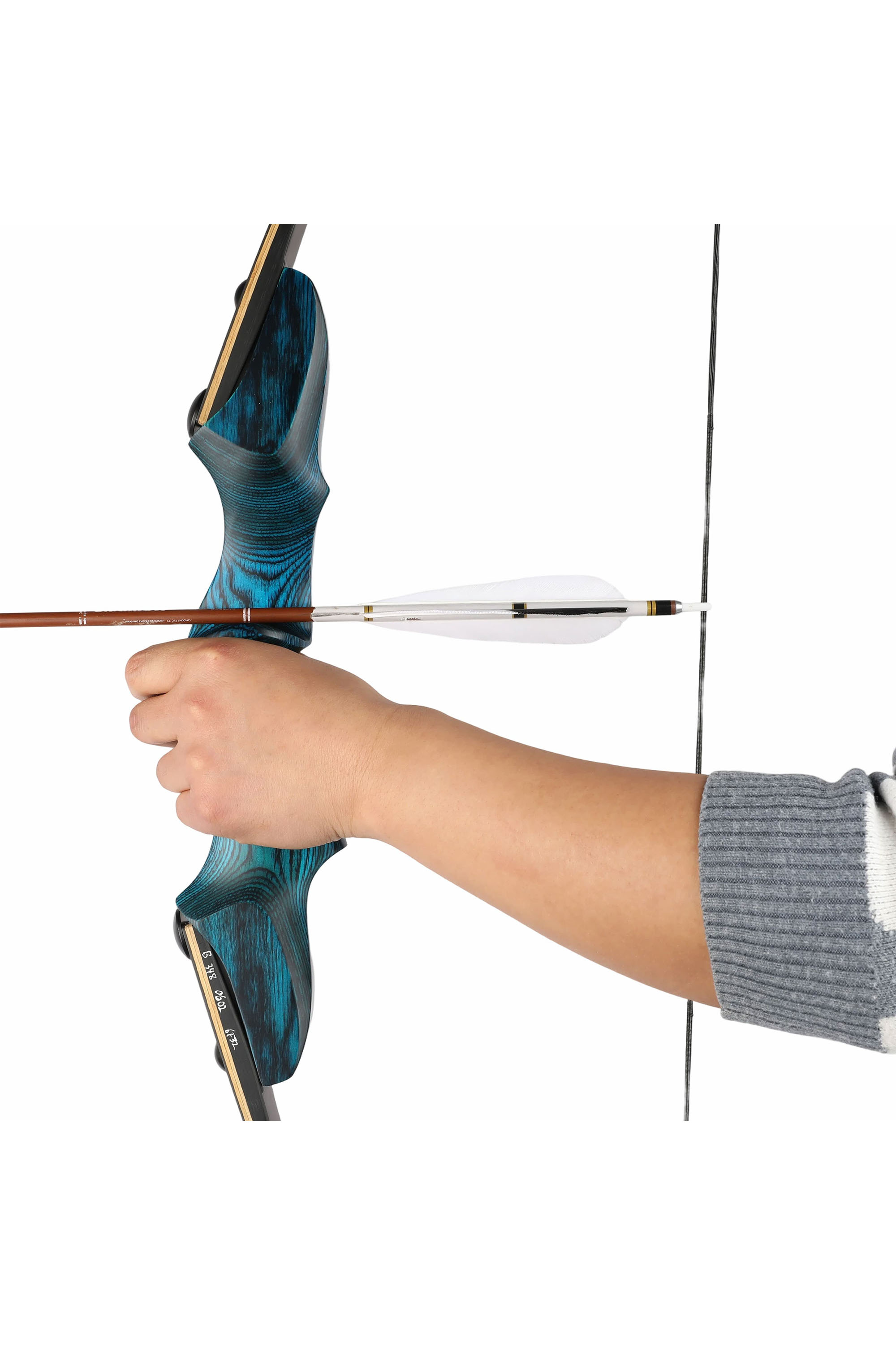 Rock Bear 20-60Lbs Takedown Hunting Recurve Bow Kit RH 
