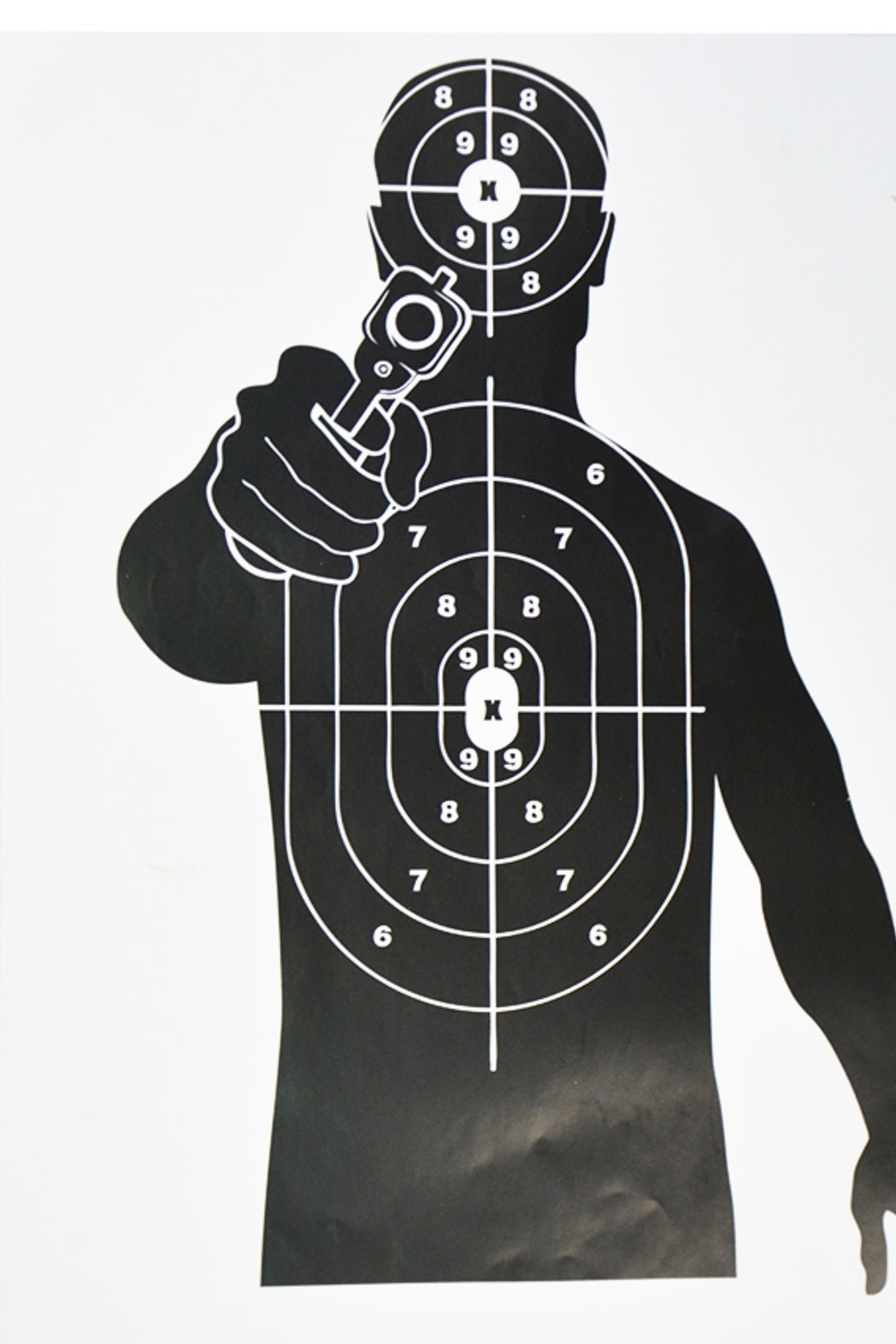 Shooting Target Paper 45x32cm 10 Sheets