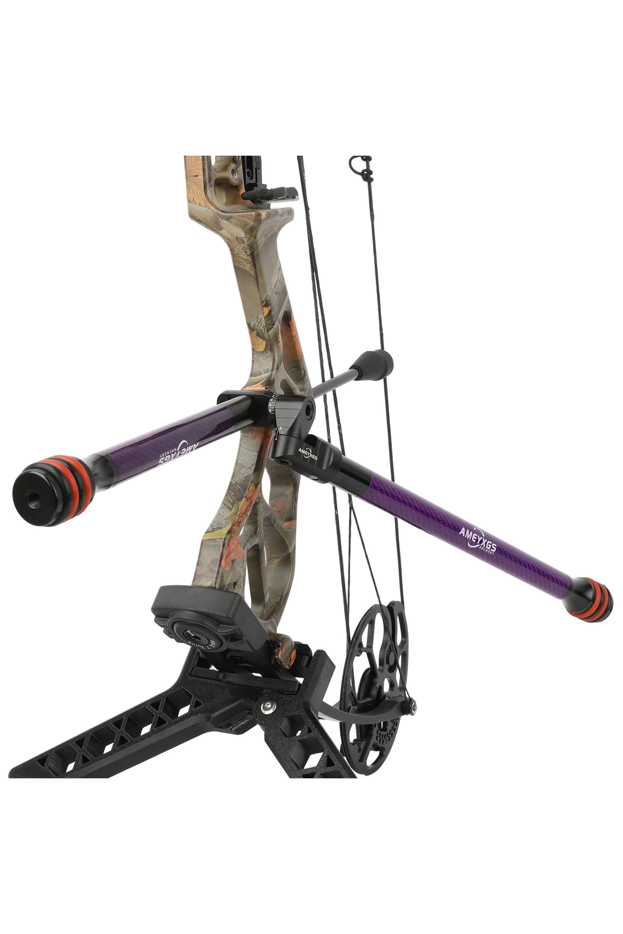 AMEYXGS Archery Balance Bar Stabilizer Shock Absord Bow Stabilizer