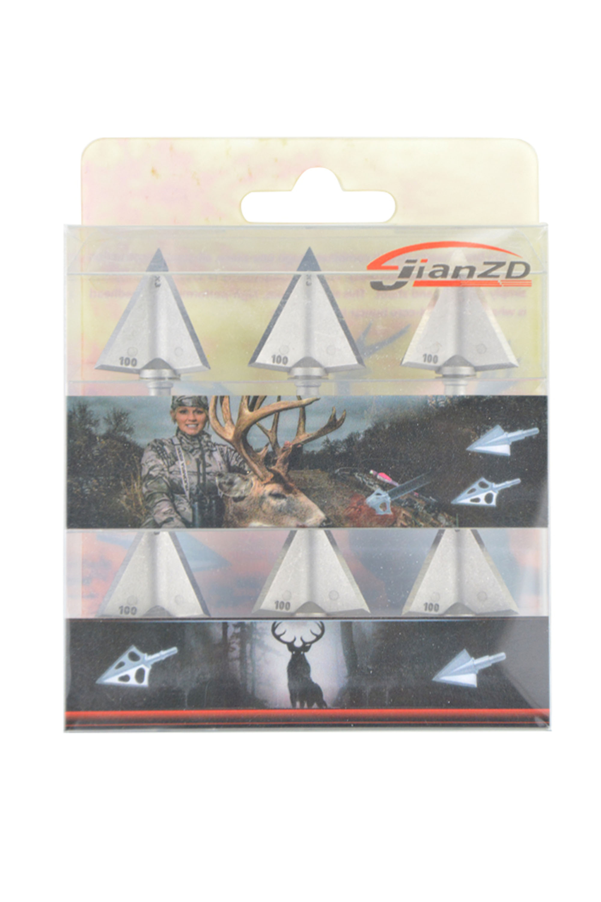 X3 Arrowheads – 100 Grain Stainless Steel, Pack of 12