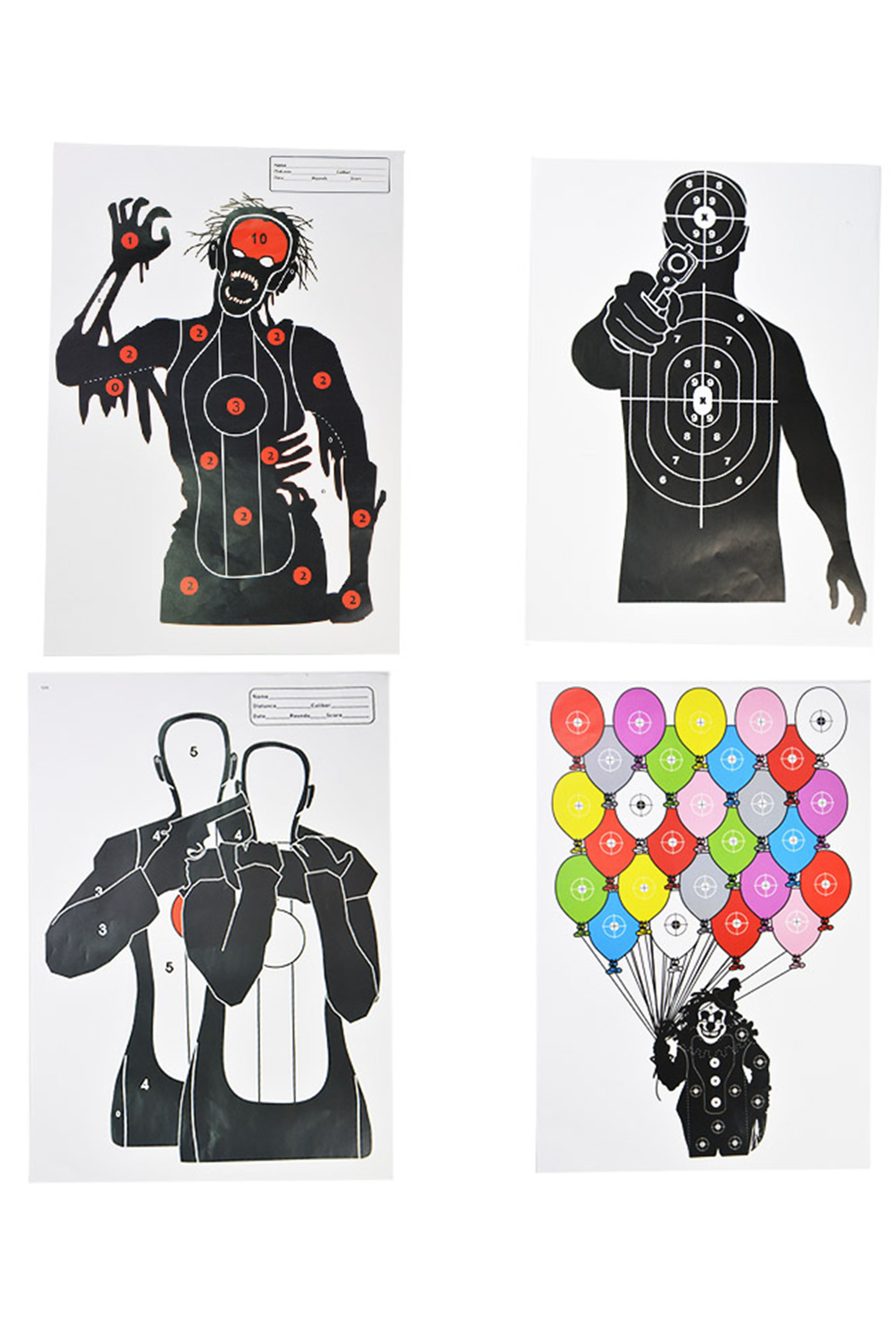 Shooting Target Paper 45x32cm 10 Sheets