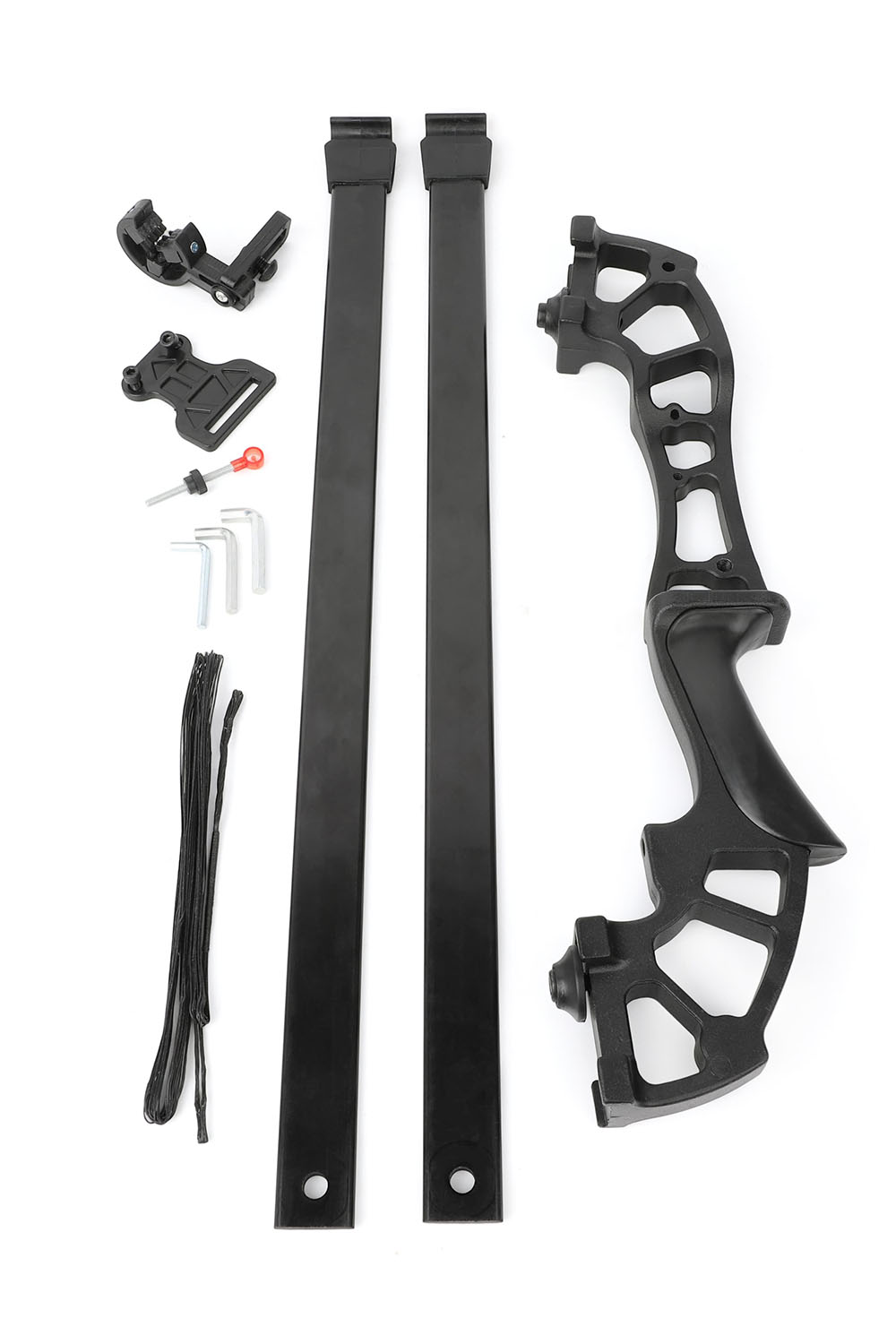 52" Straight Recurve Archery Bow 30–50lbs Shooting Kit