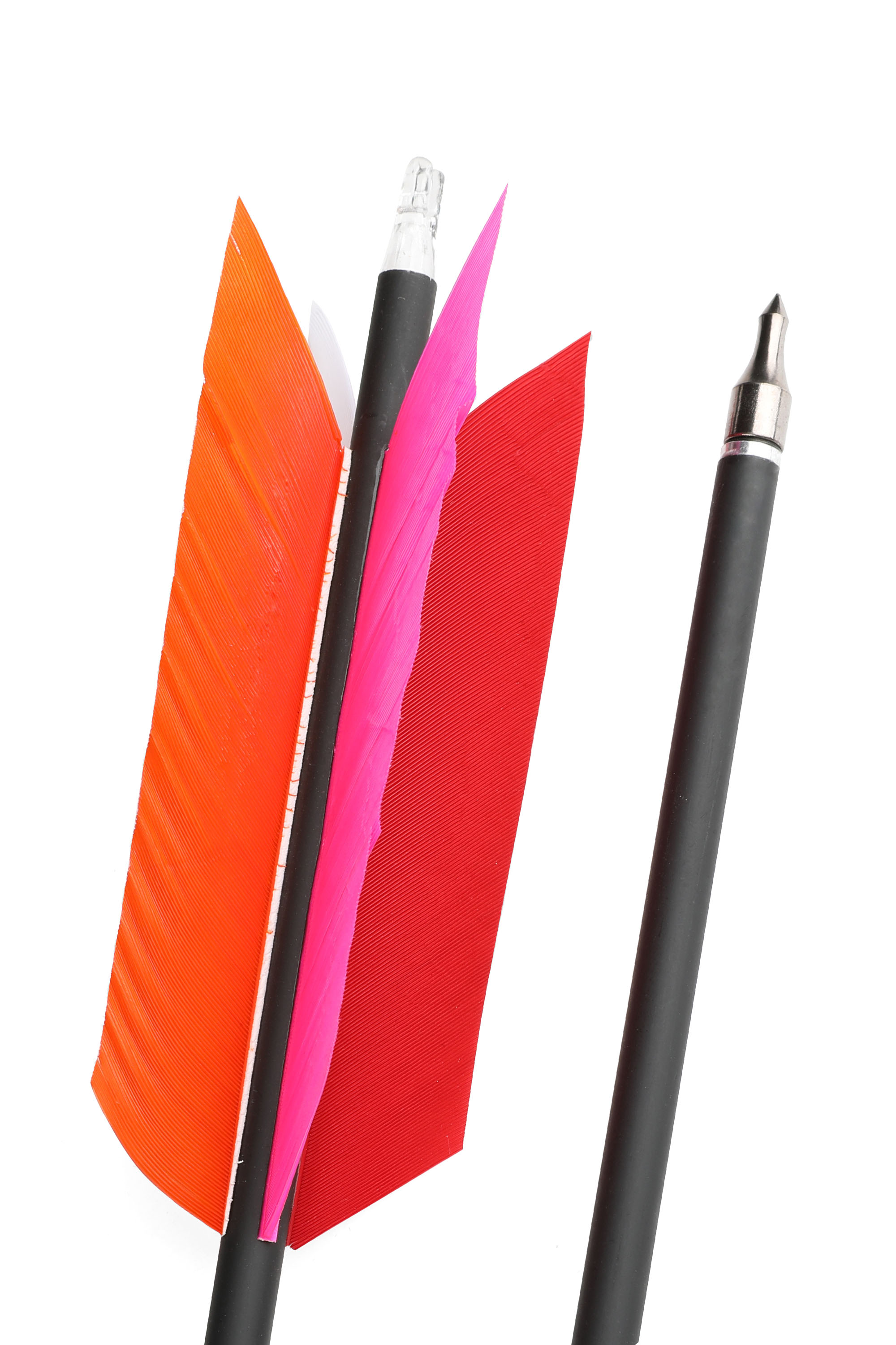 Arrows – 31.5" Length, 4" Flu Flu Feathers, 100-Grain Field Points