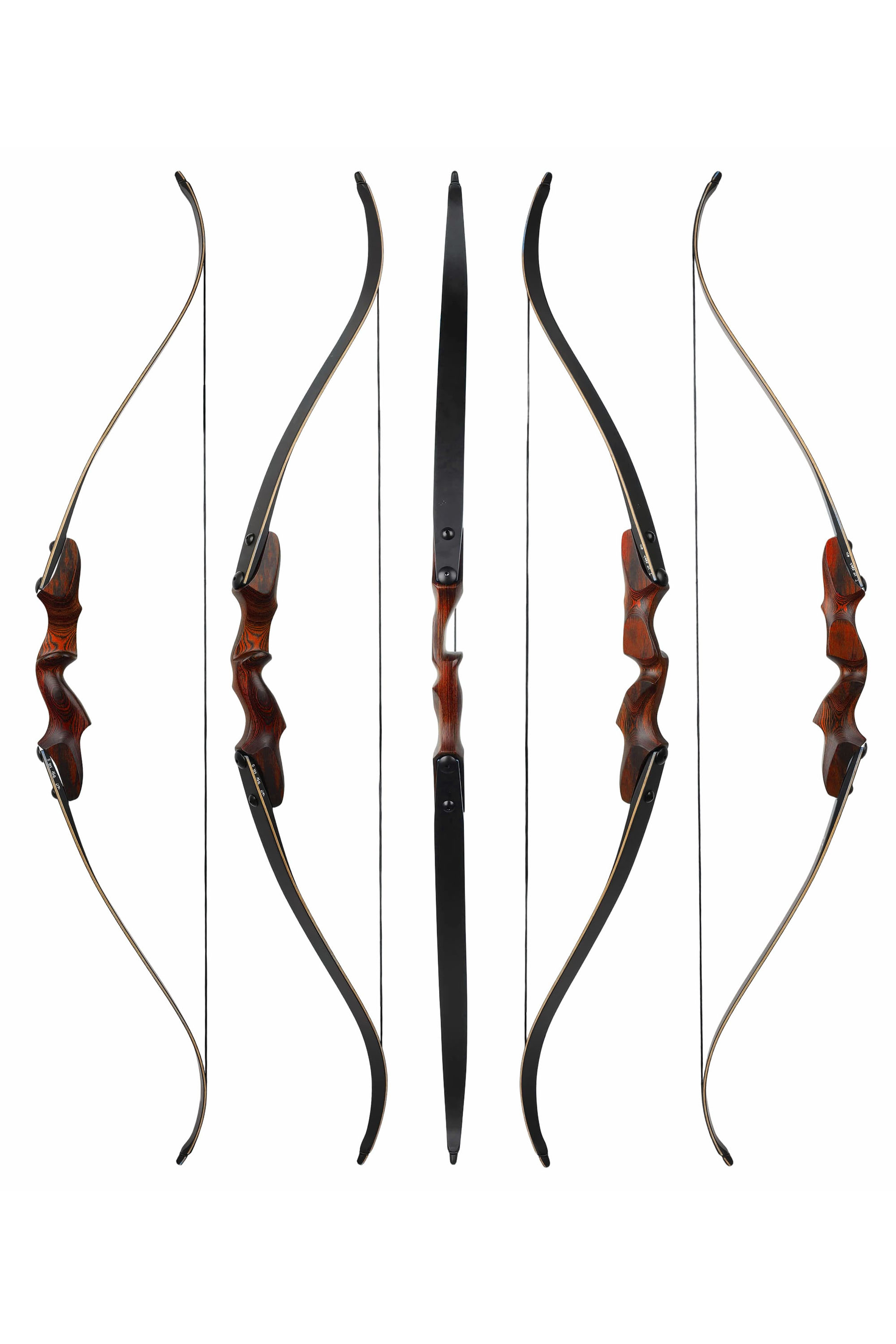 Rock Bear 20-60Lbs Takedown Hunting Recurve Bow Kit RH 