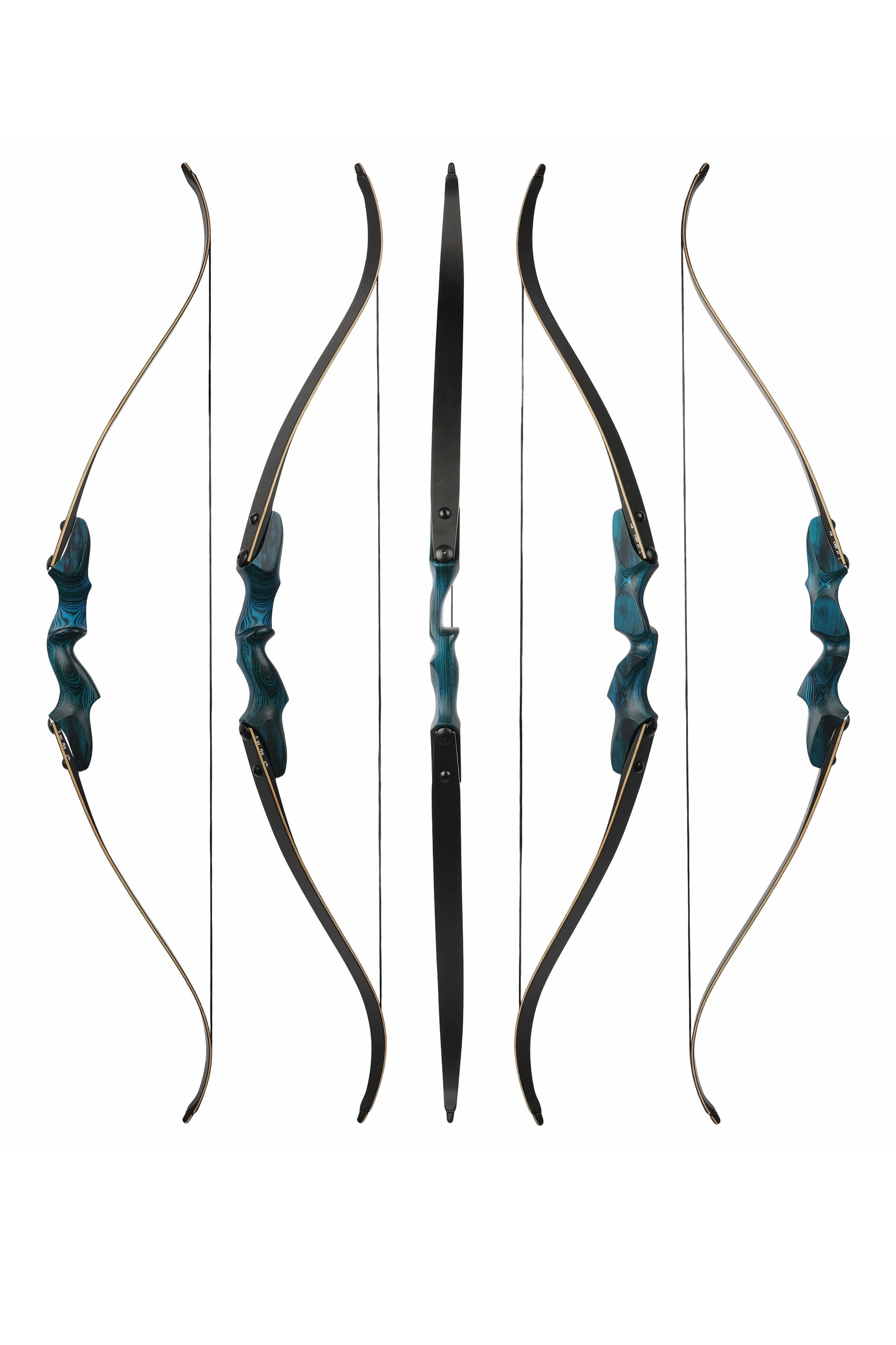Rock Bear 20-60Lbs Takedown Hunting Recurve Bow Kit RH 