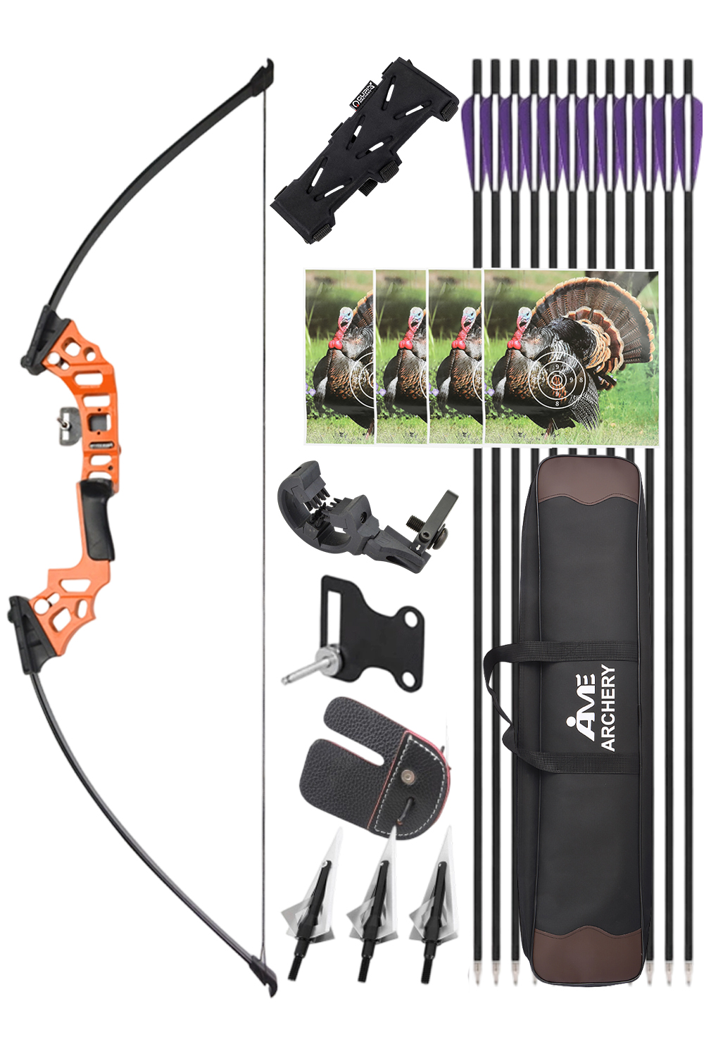 Lokearchery Takedown Recurve Bow Arrow Set 30-40lbs Archery Hunting Bow