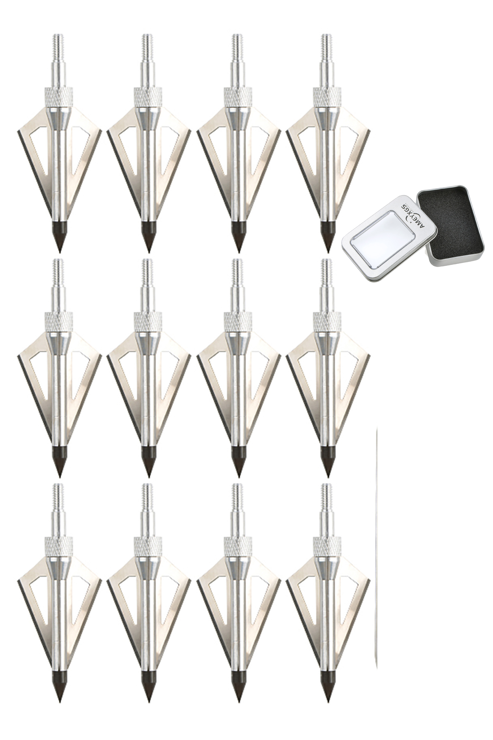 Aroowheads Shooting Tips Hunting Broadheads 12PCS