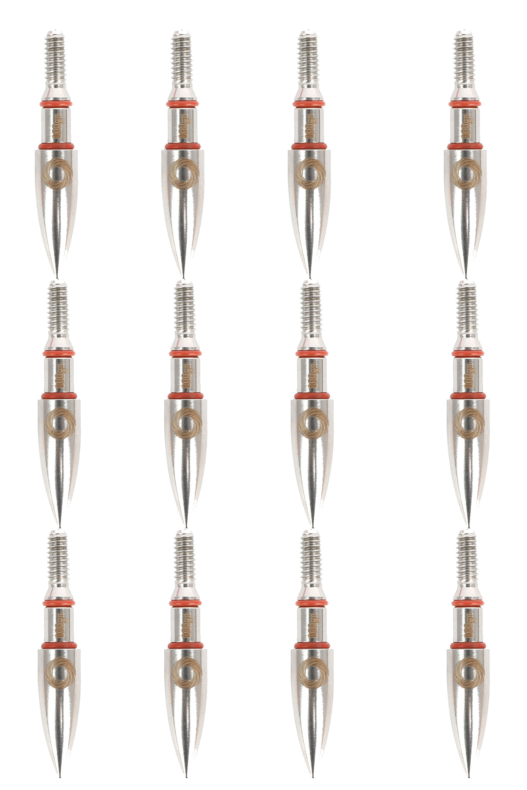 LOKE Archery Arrowheads 12pcs 100gr Alloy Field Points Tips