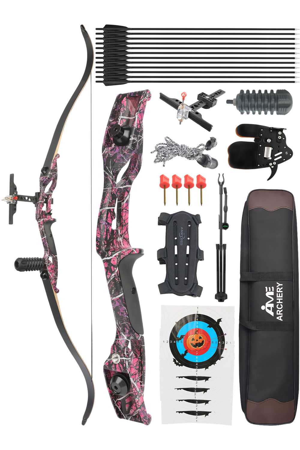 Junxing F179 30-50Lbs 56 inch Archery Hunting Recurve Bow