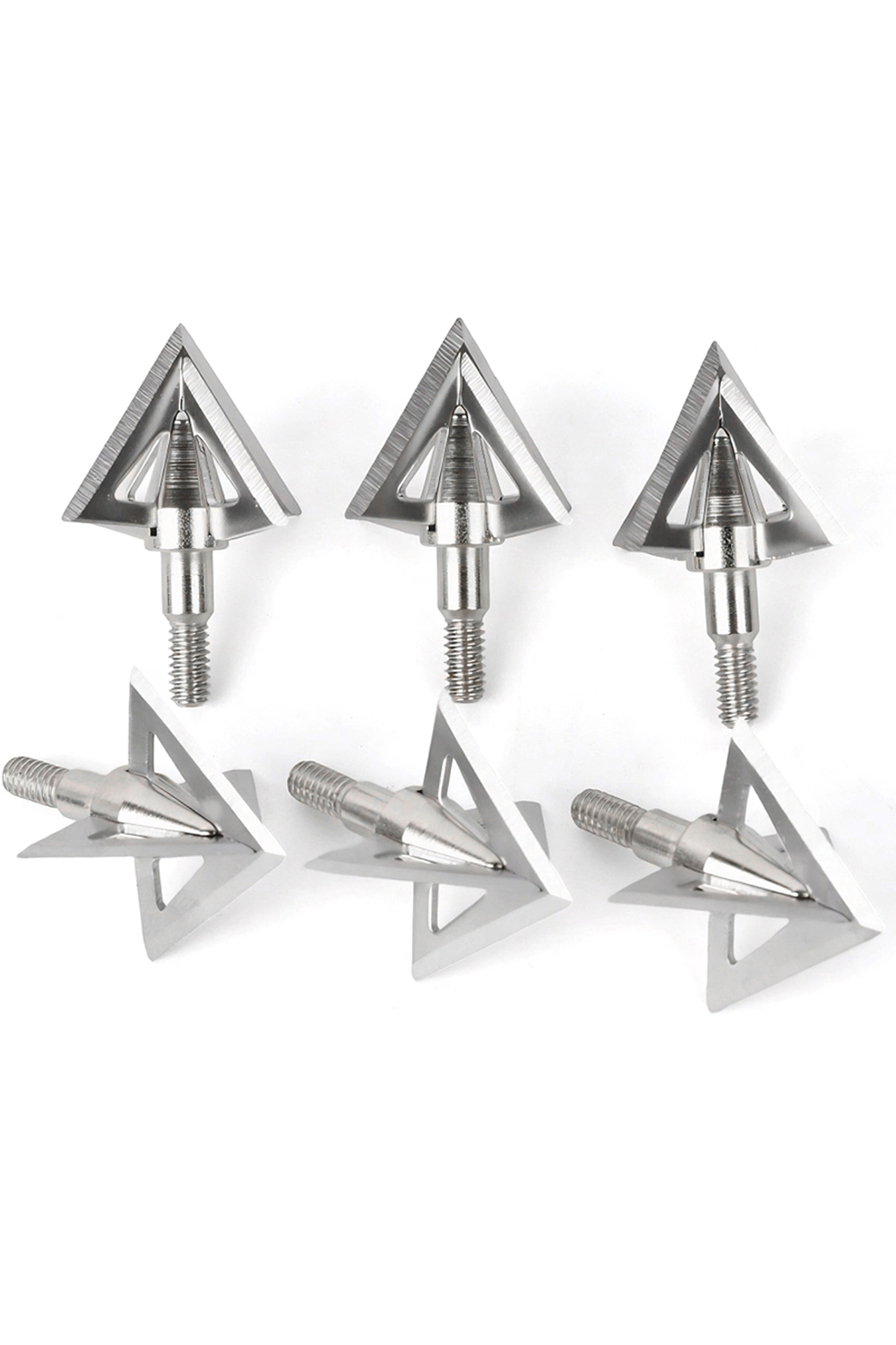 100 Grain Cross Star Broadheads – Precision Hunting Set of 12Pcs