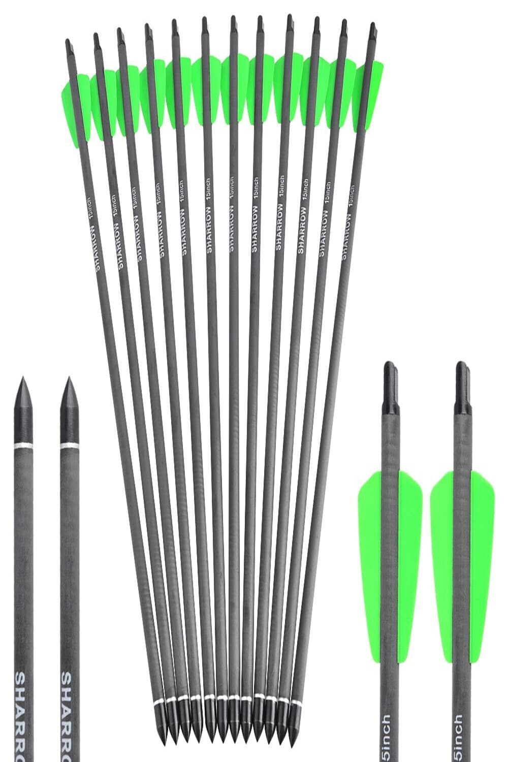 Carbon Arrows Bolts High-Speed Pure Carbon Shafts