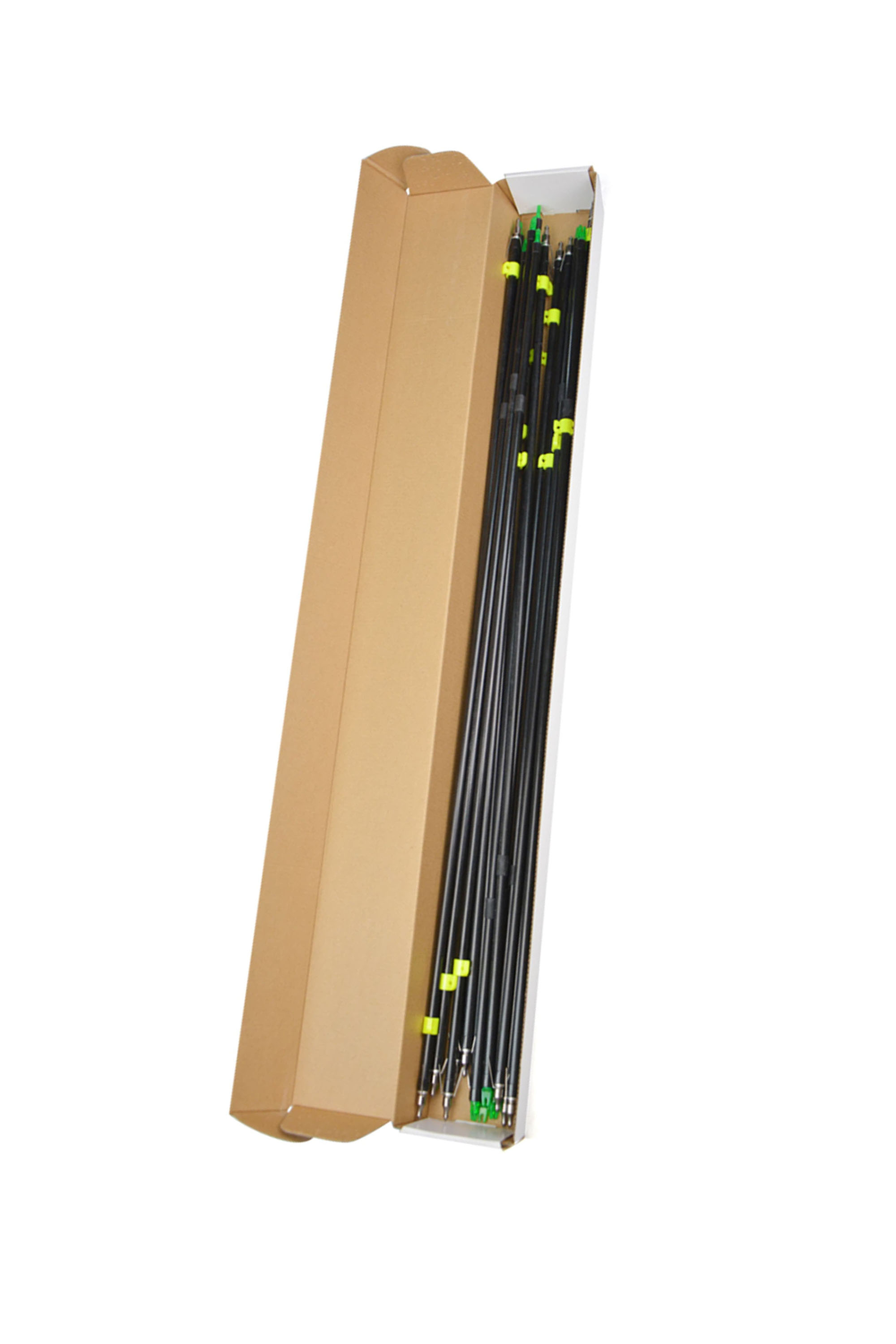 12pcs Fishing Arrow Fiberglass Material Shaft for Outdoor Shooting Hunting