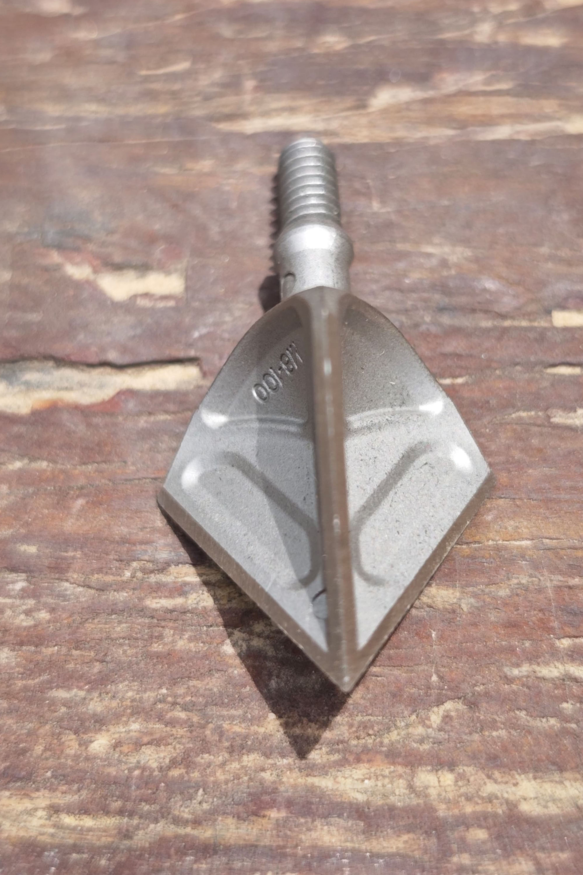  Archery 100gr Stainless Steel Field Points for Hunting 6PCS