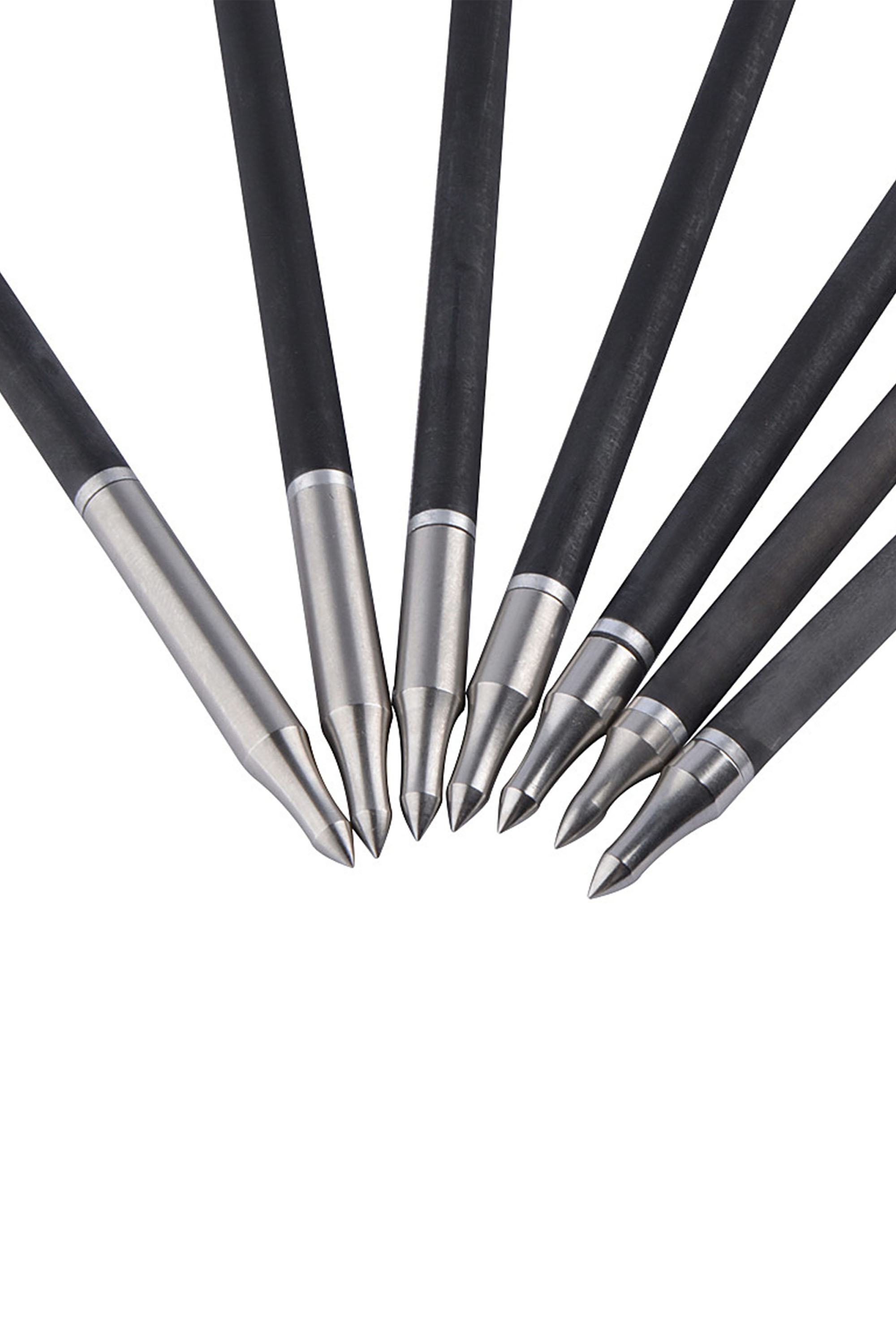 Arrowhead Stainless Steel 100-300gr Screw In Point Archery Hunting 12X 