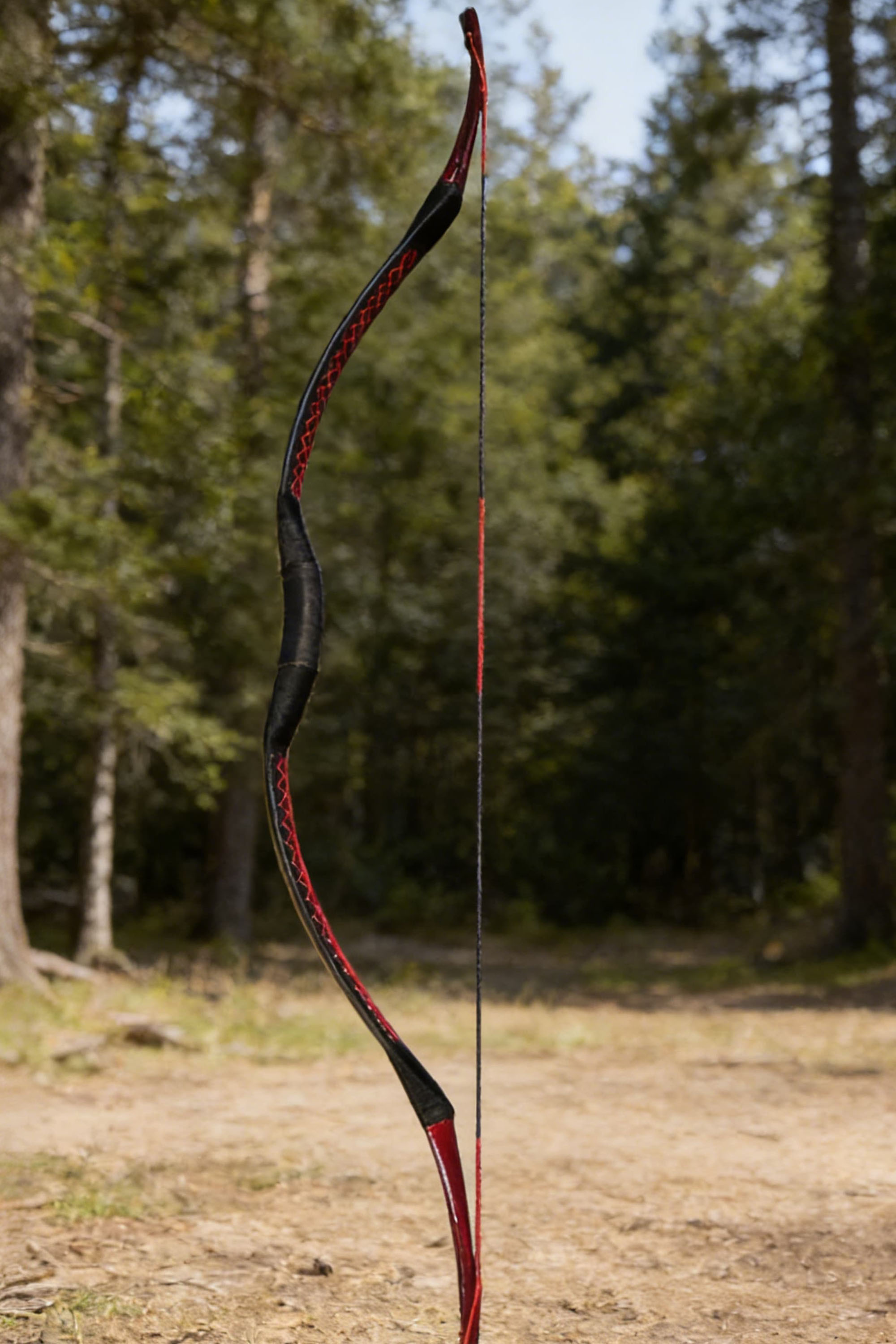 LOKE Traditional Recurve Mongolian Horsebow 25-55lbs Wood