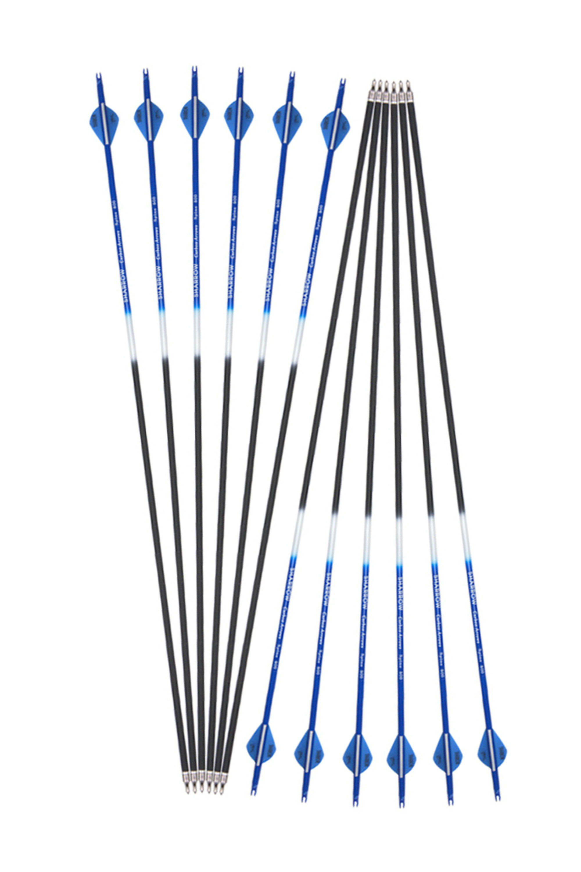 12X Archery Carbon Arrows for Targert Hunting Bow Shooting
