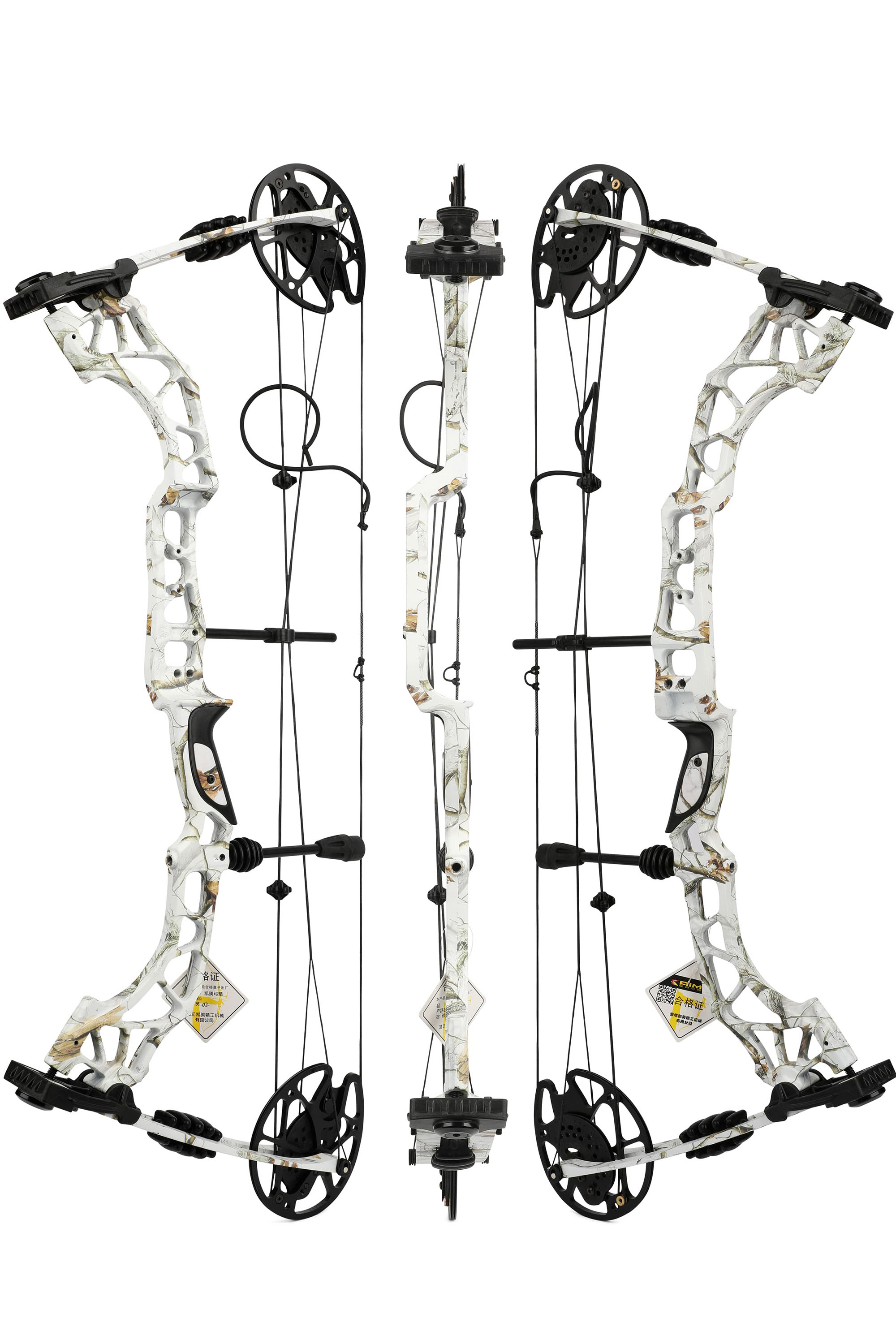 KAIMEI QIN Compound Bow Arrows Kit Hunting 30-70lbs Adjustable 