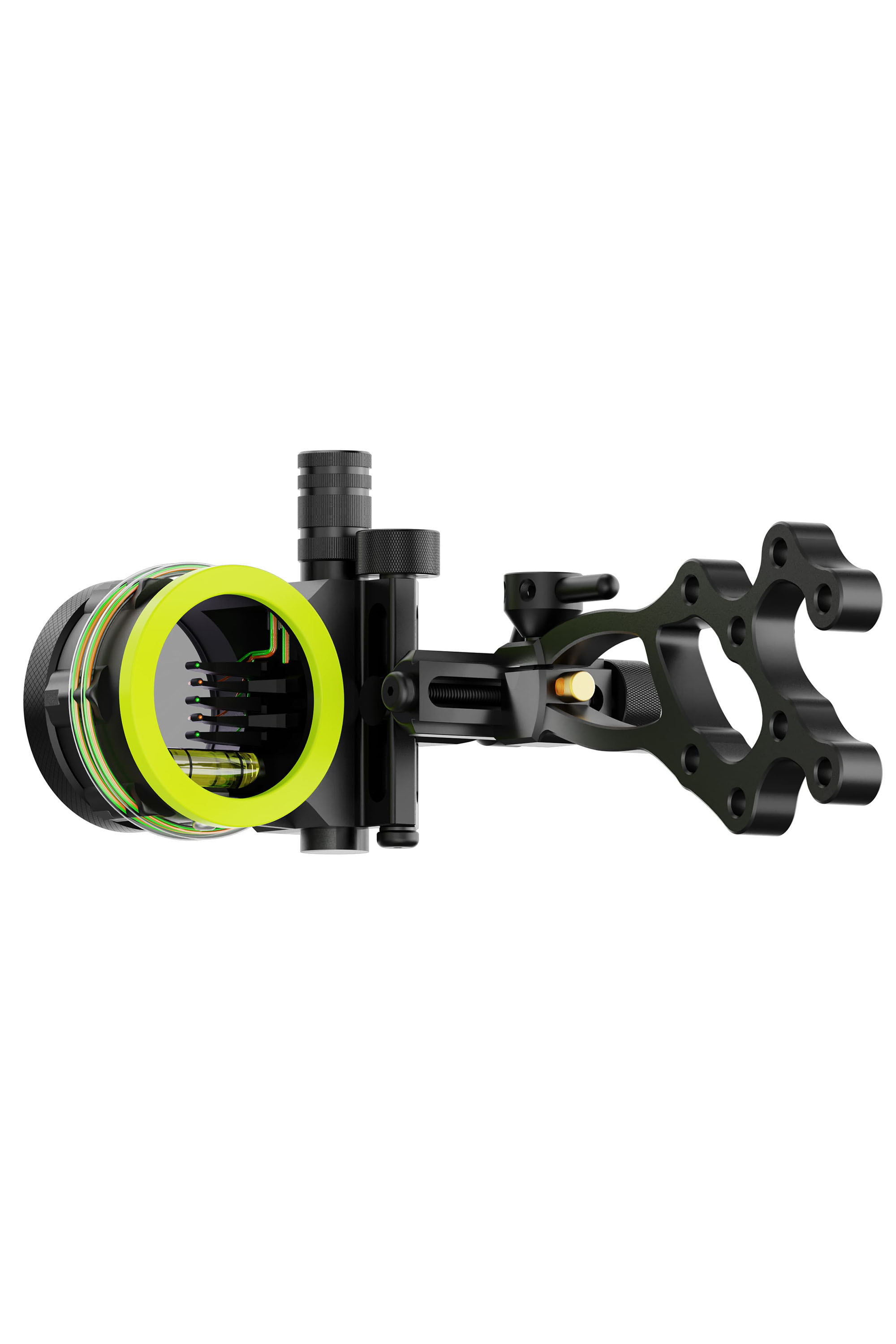 Loke Compound Bow Sight 5-pin Archery Sight Hunting Durable  Shooting