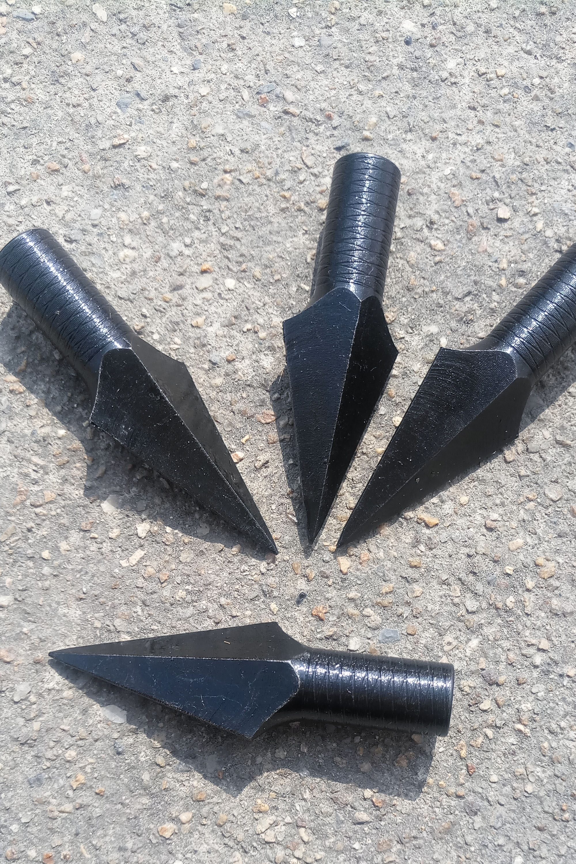 LOKE Archery Arrowheads 6pcs 8mmgr Field Points Tips