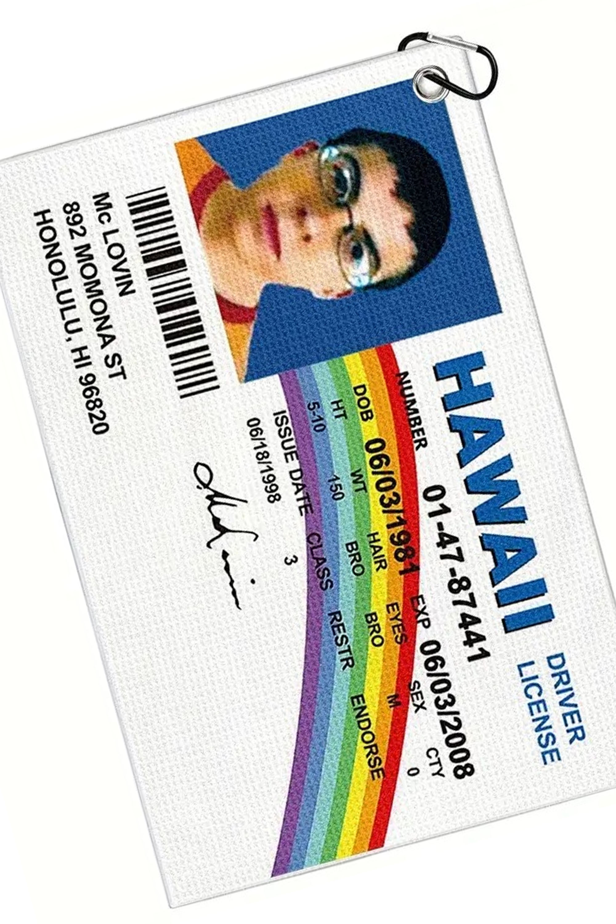 High Polyester Golf Towel Printed Bags Golfers Wiping Golf Clubs